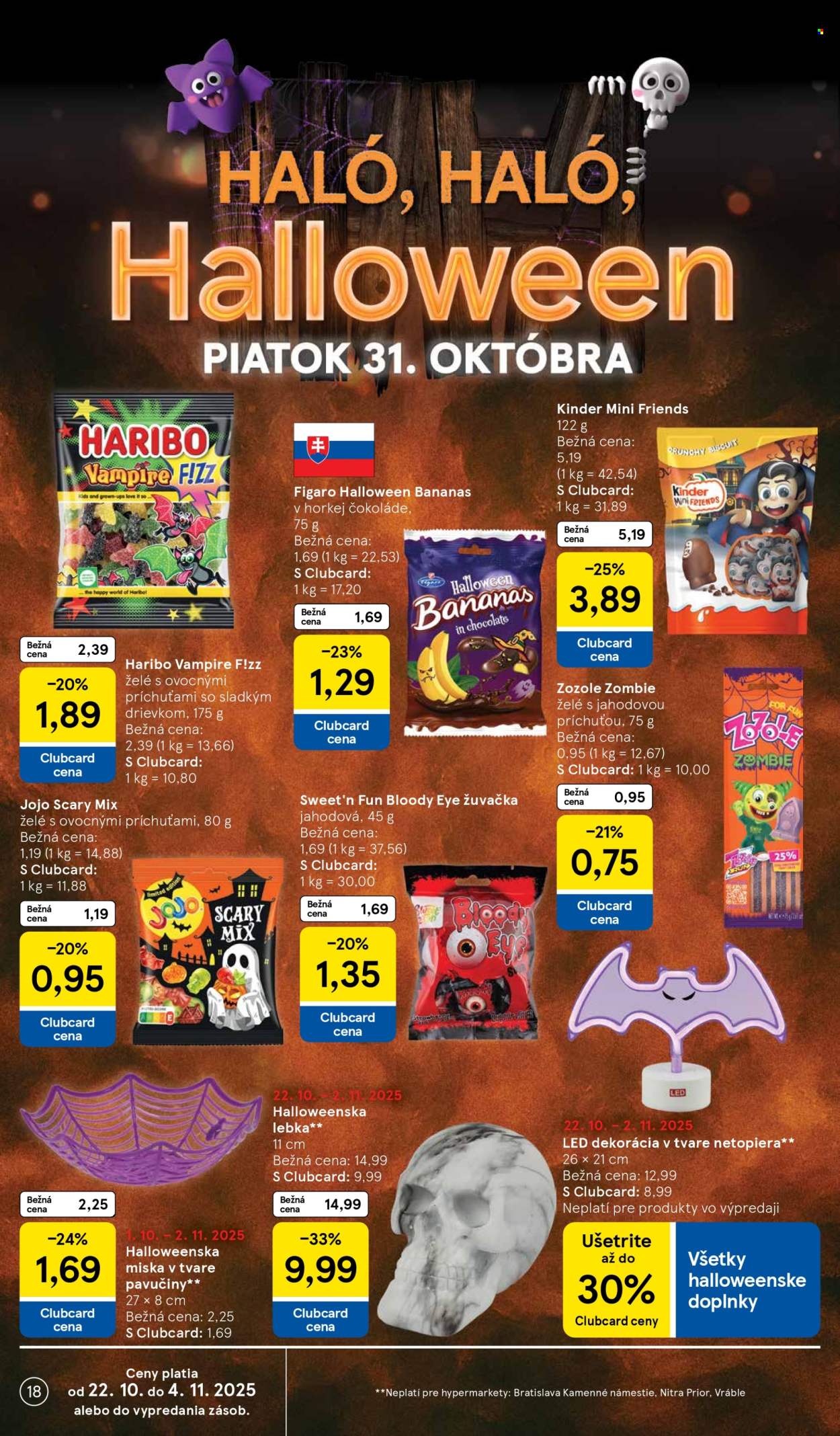 Leták TESCO - 29.10.2025 - 4.11.2025. Strana 18