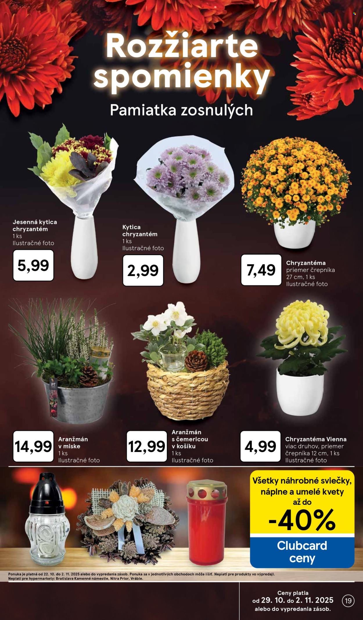 Leták TESCO - 29.10.2025 - 4.11.2025. Strana 19