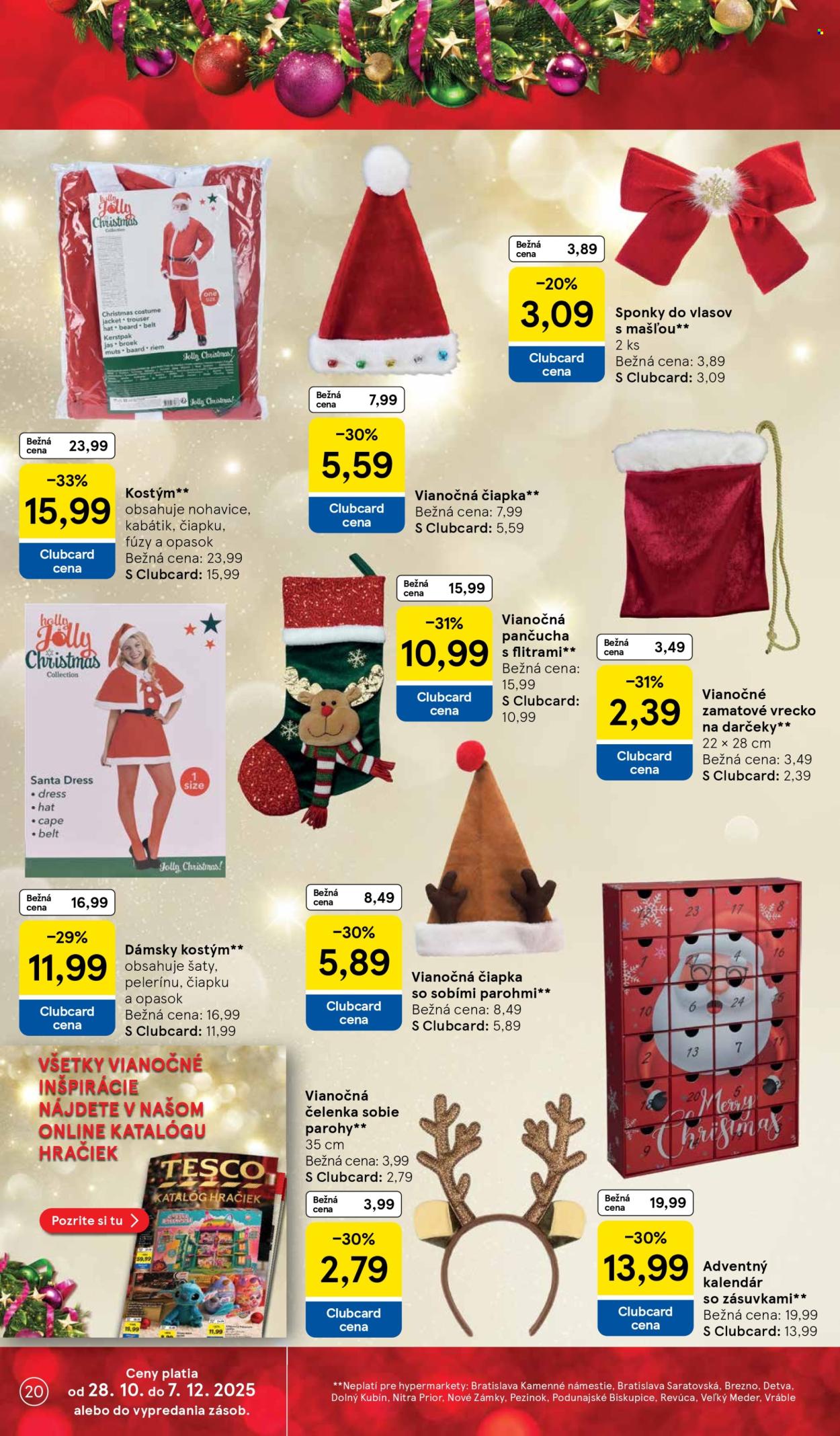Leták TESCO - 29.10.2025 - 4.11.2025. Strana 20