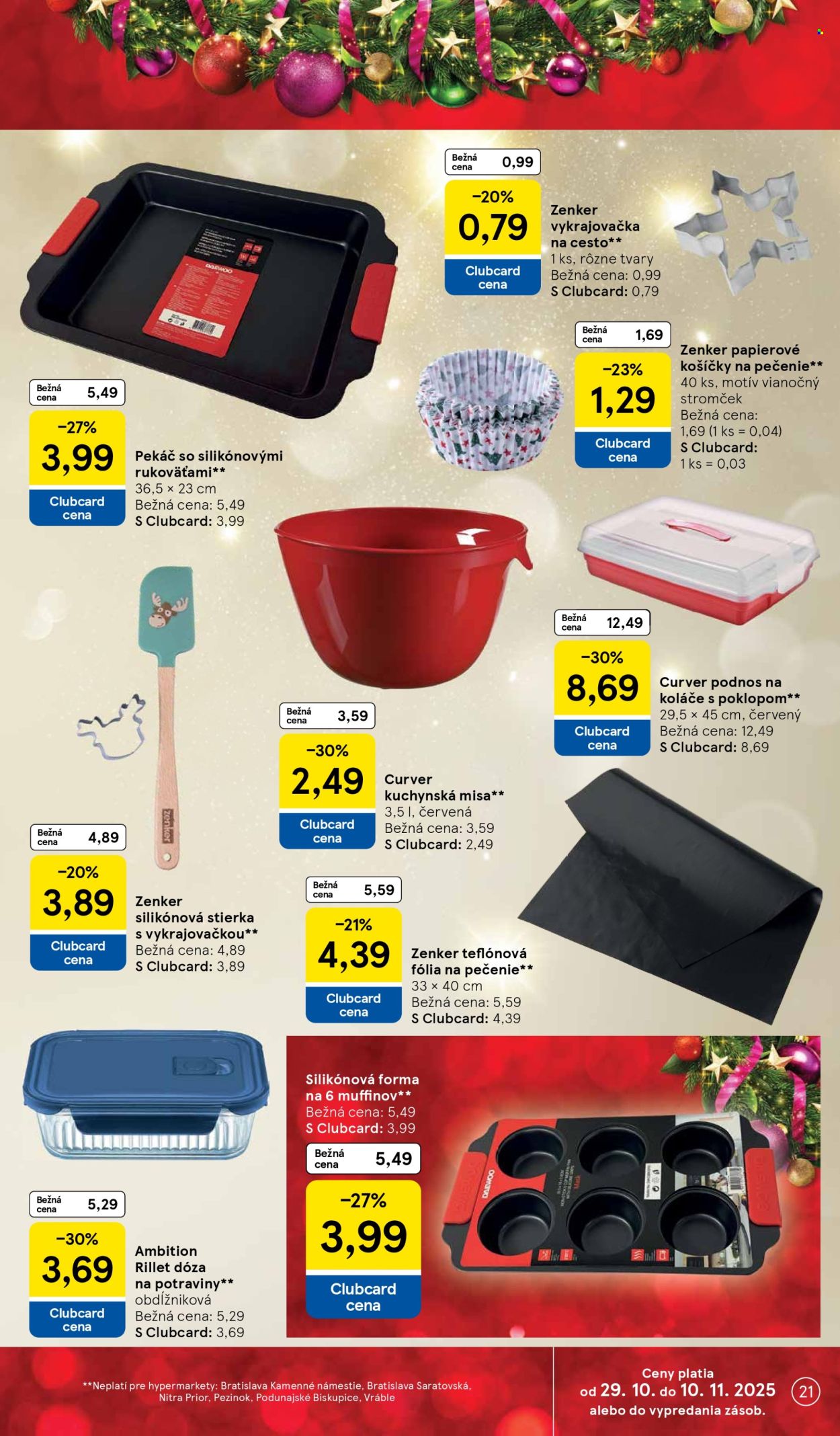 Leták TESCO - 29.10.2025 - 4.11.2025. Strana 21