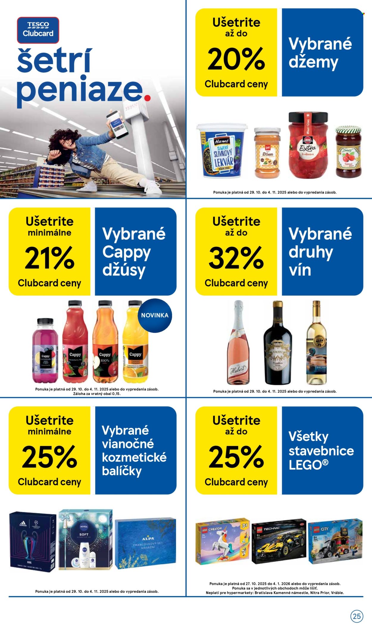 Leták TESCO - 29.10.2025 - 4.11.2025. Strana 25