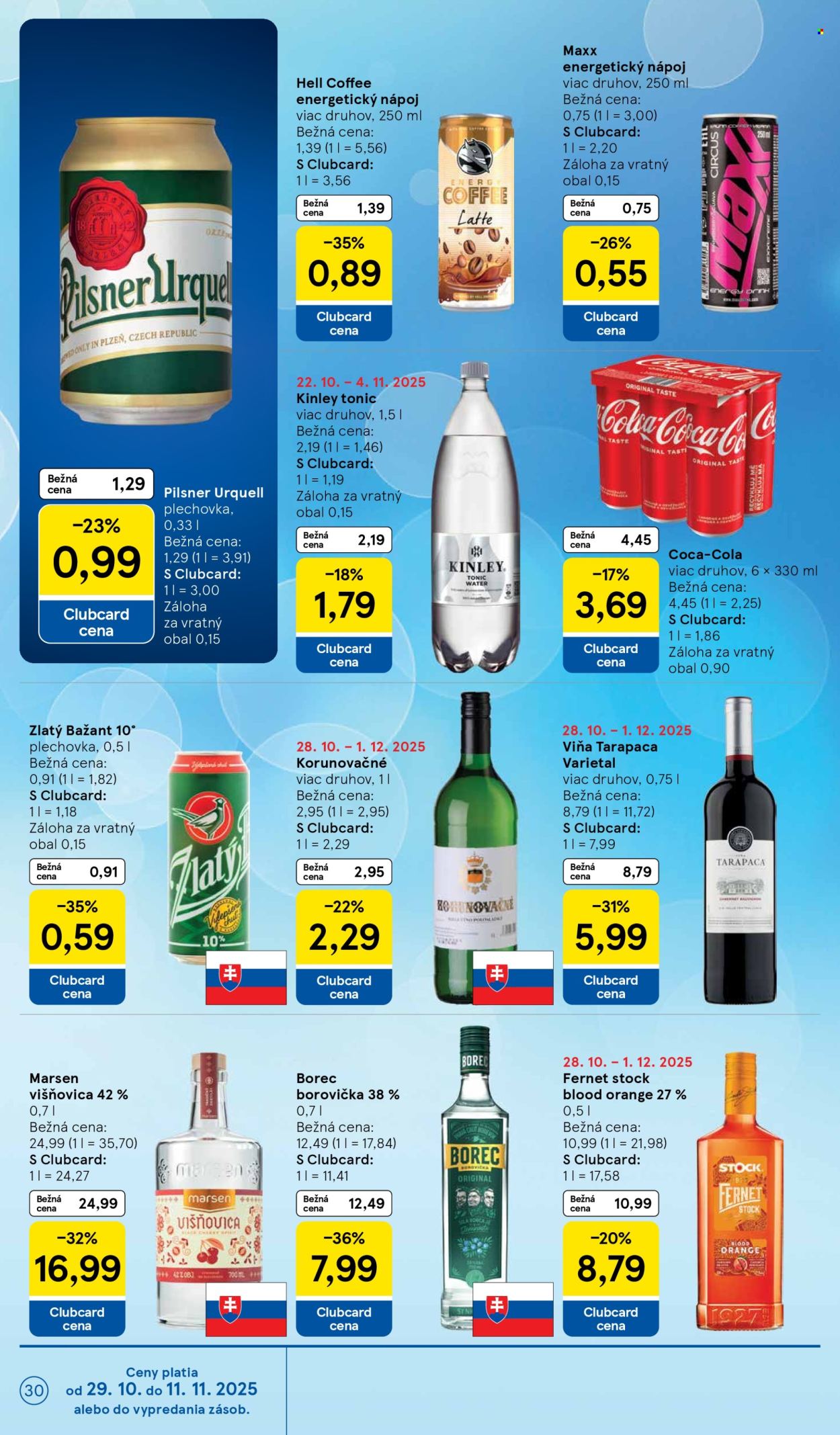 Leták TESCO - 29.10.2025 - 4.11.2025. Strana 30