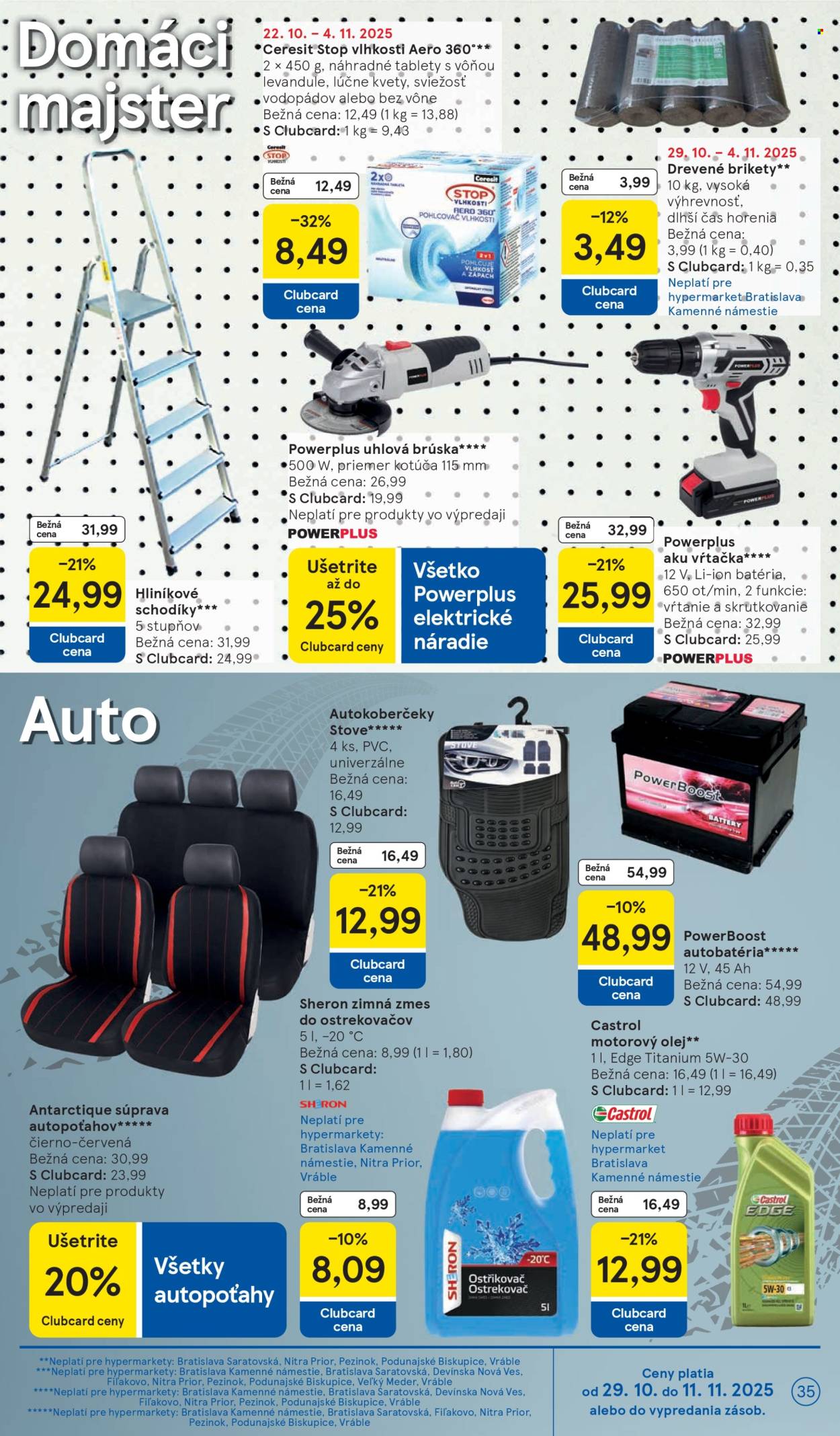 Leták TESCO - 29.10.2025 - 4.11.2025. Strana 35