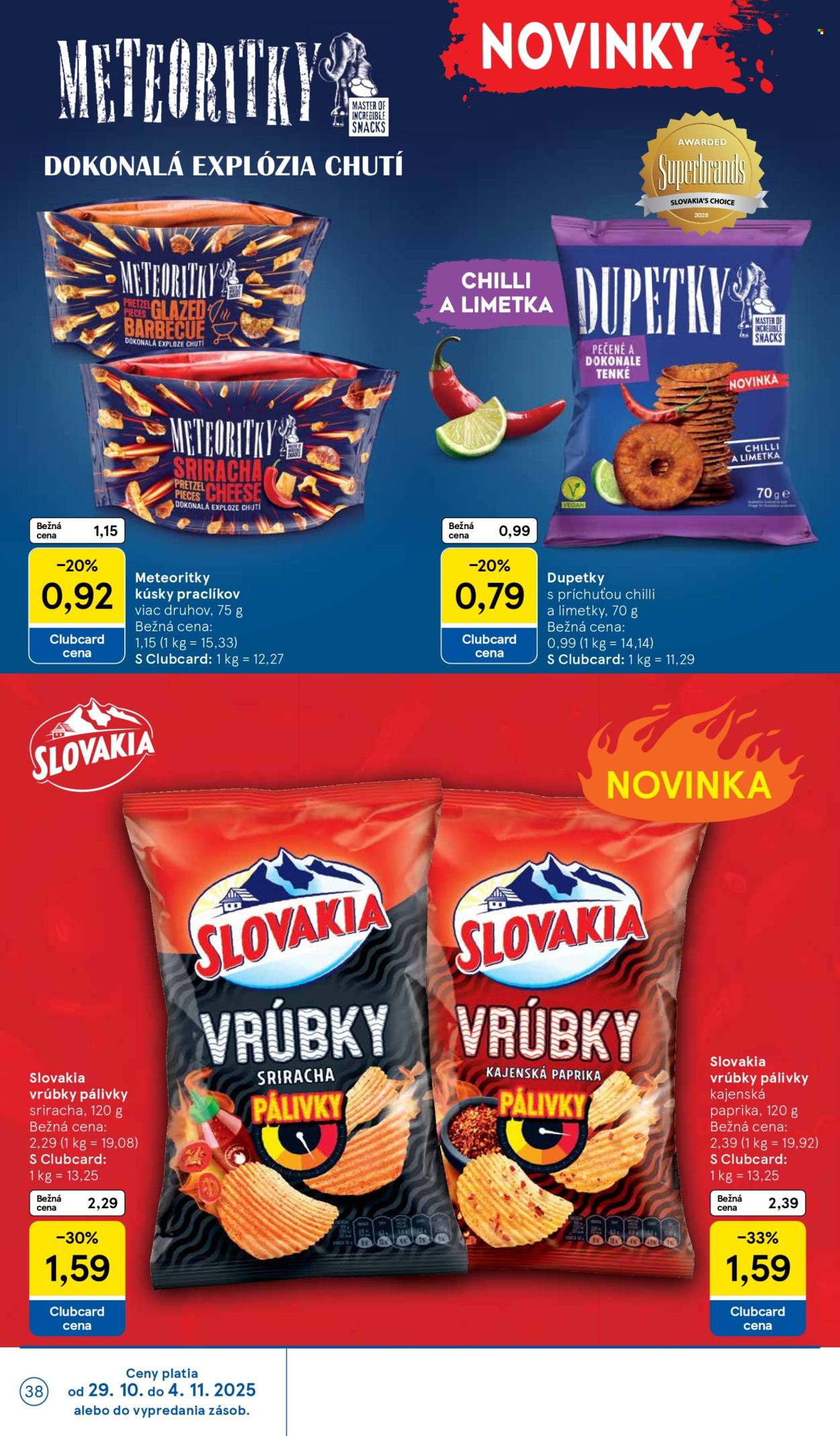 Leták TESCO - 29.10.2025 - 4.11.2025. Strana 38