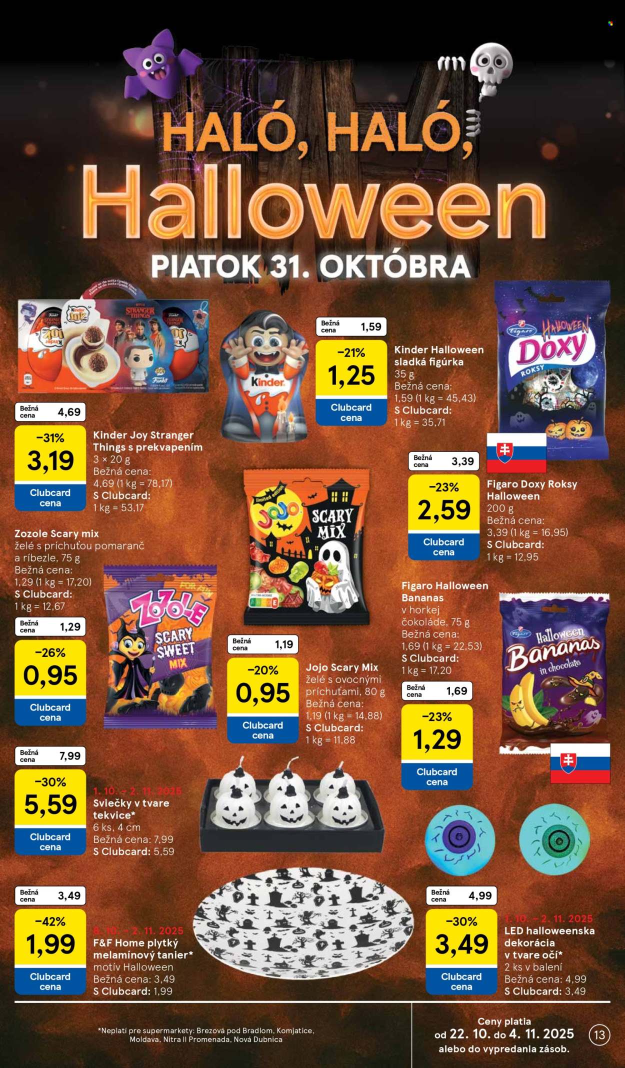 Leták TESCO supermarket - 29.10.2025 - 4.11.2025. Strana 13