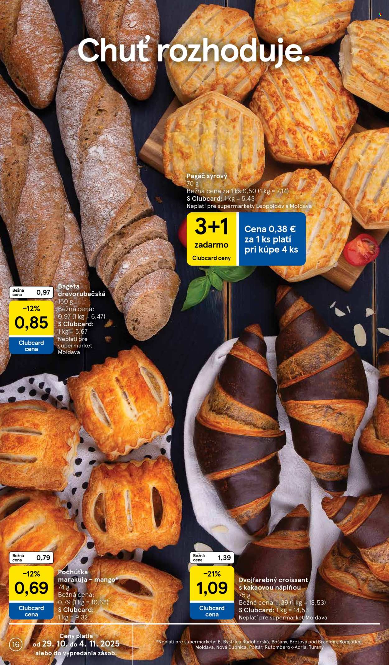 Leták TESCO supermarket - 29.10.2025 - 4.11.2025. Strana 16
