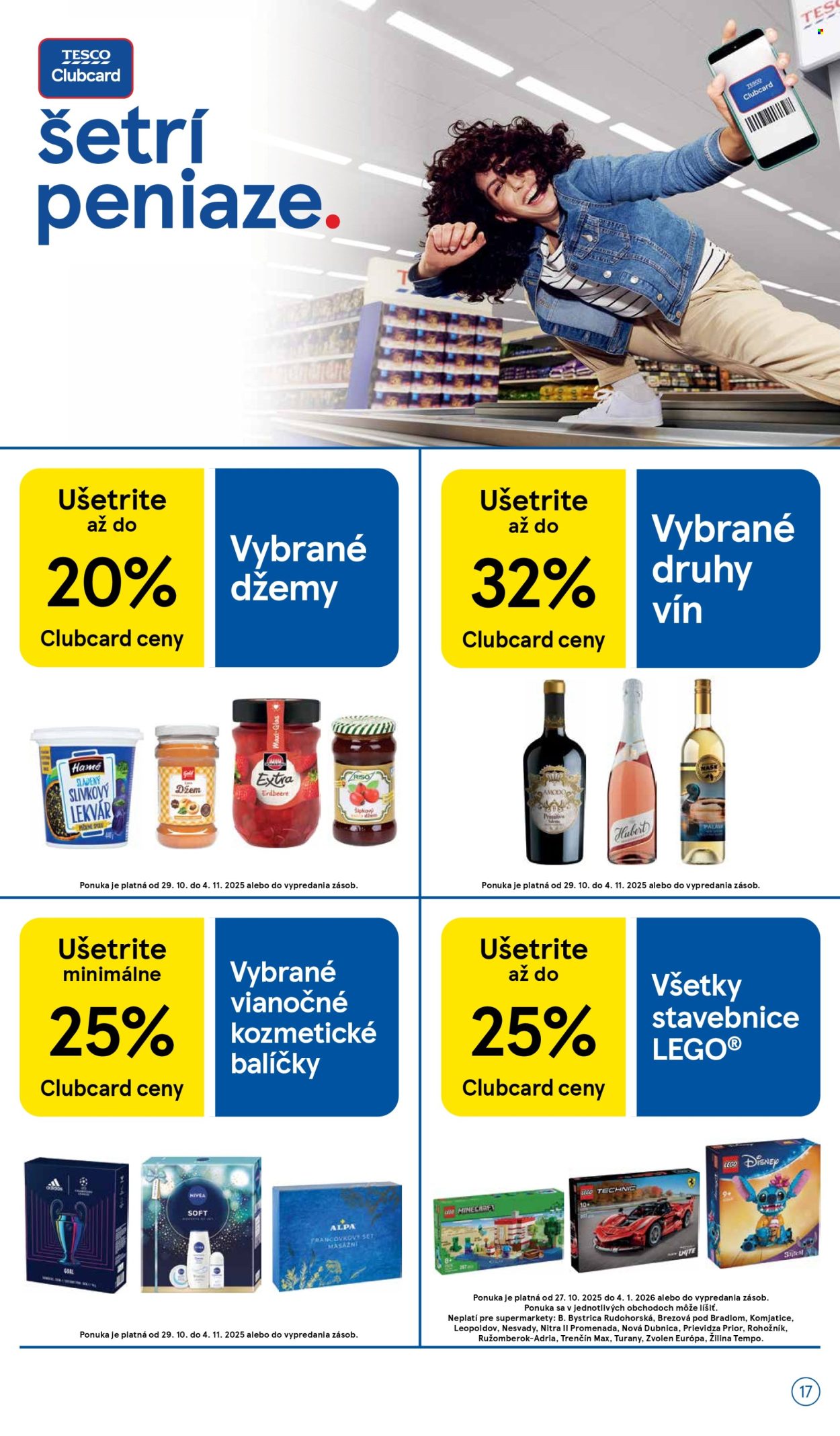 Leták TESCO supermarket - 29.10.2025 - 4.11.2025. Strana 17