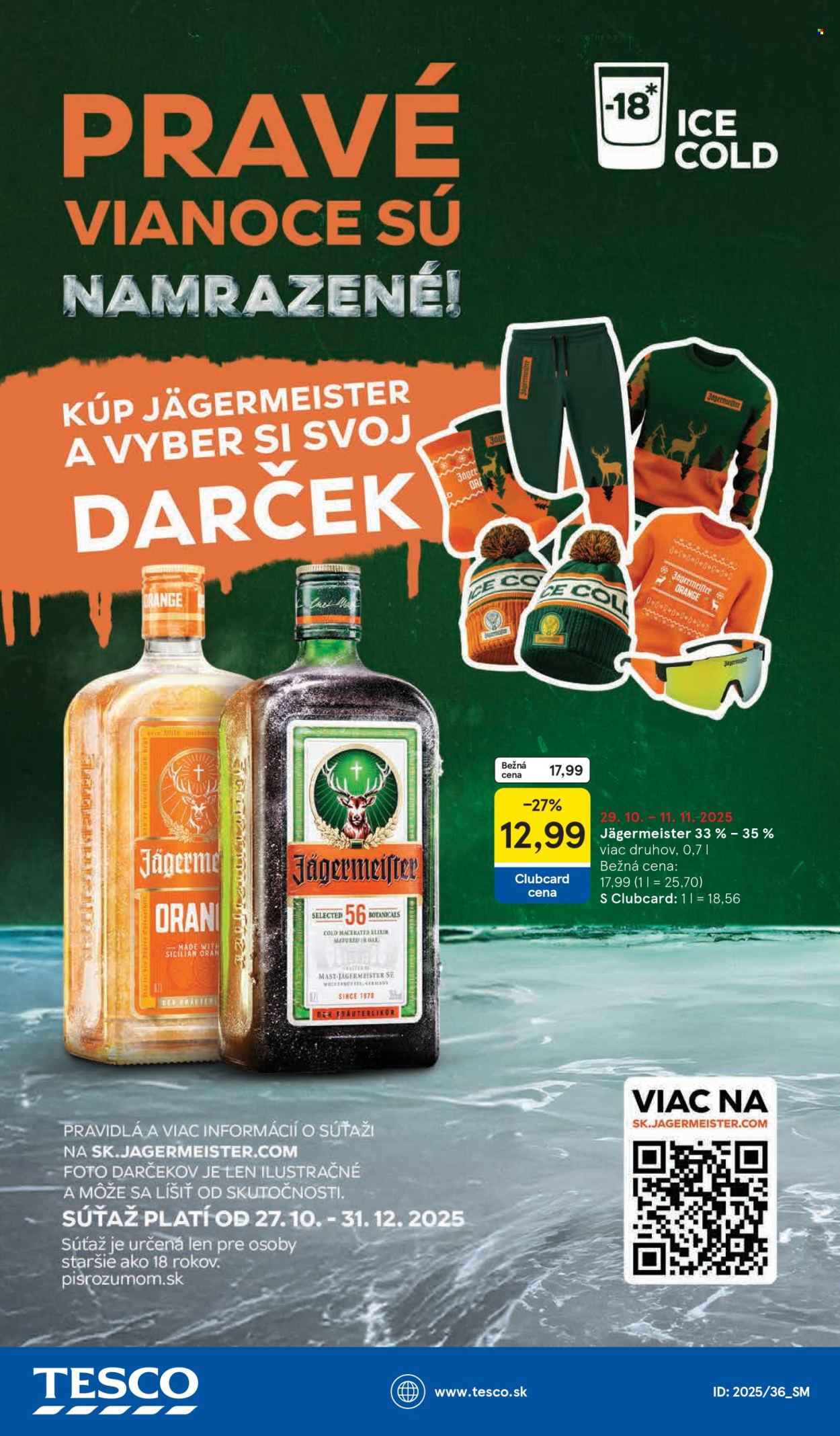 Leták TESCO supermarket - 29.10.2025 - 4.11.2025. Strana 25