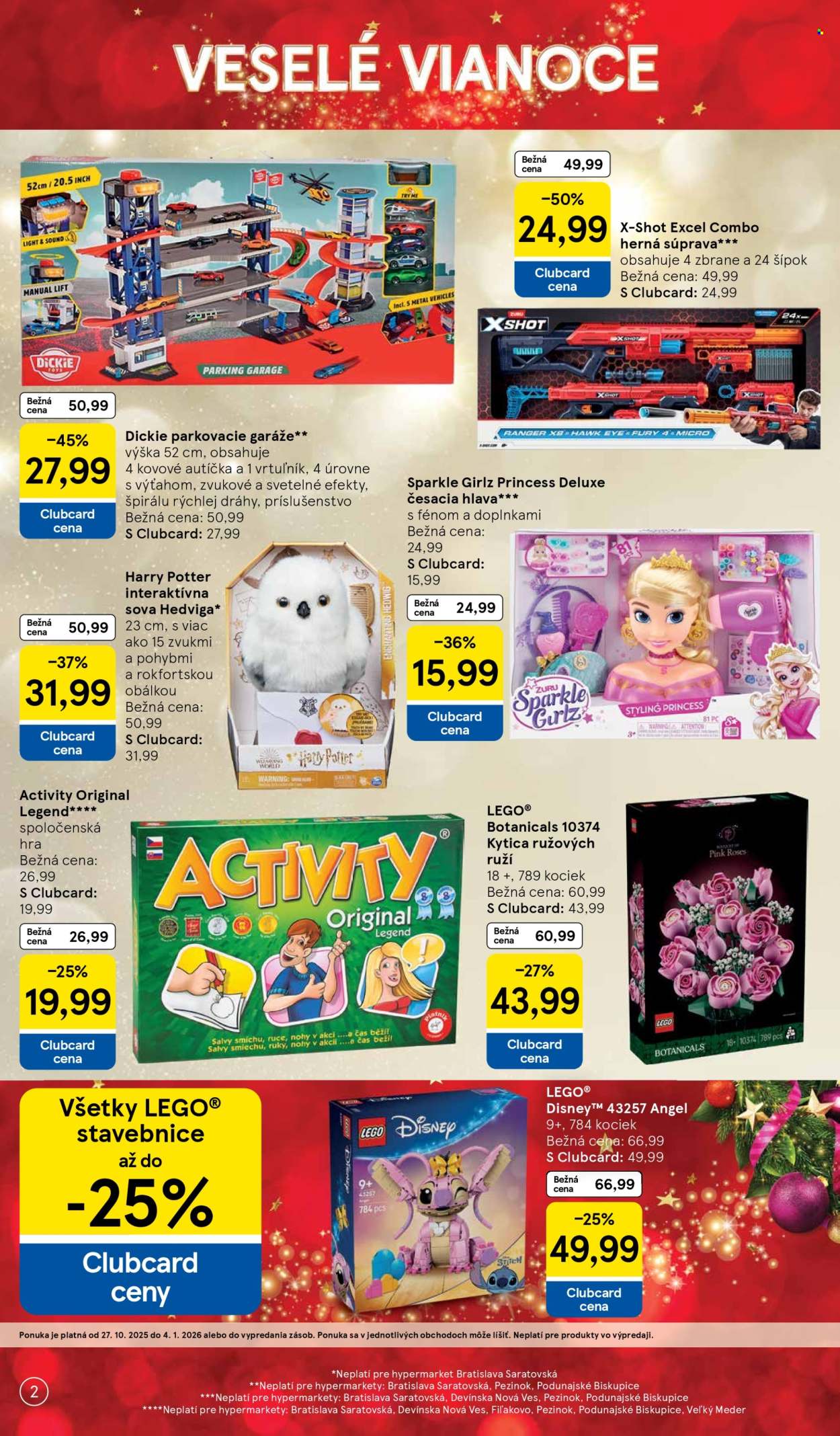 Leták TESCO hypermarket - 27.10.2025 - 17.11.2025. Strana 2