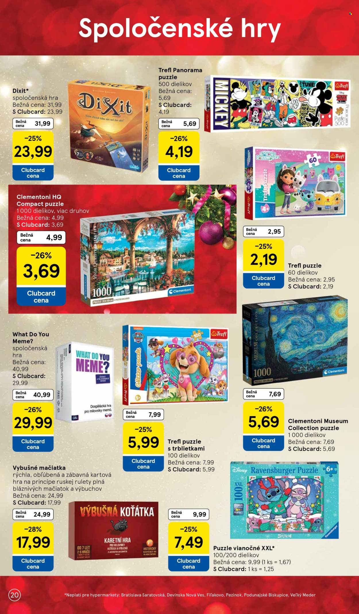 Leták TESCO hypermarket - 27.10.2025 - 17.11.2025. Strana 20