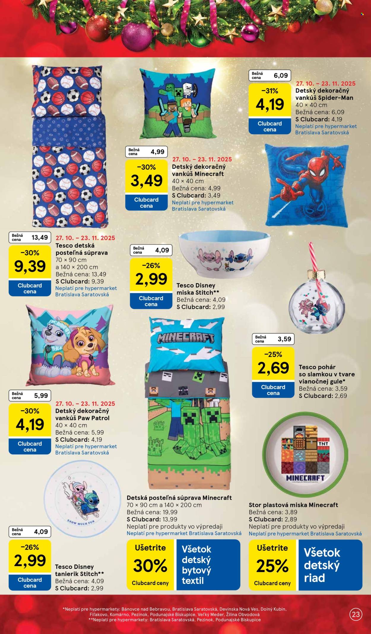 Leták TESCO hypermarket - 27.10.2025 - 17.11.2025. Strana 23