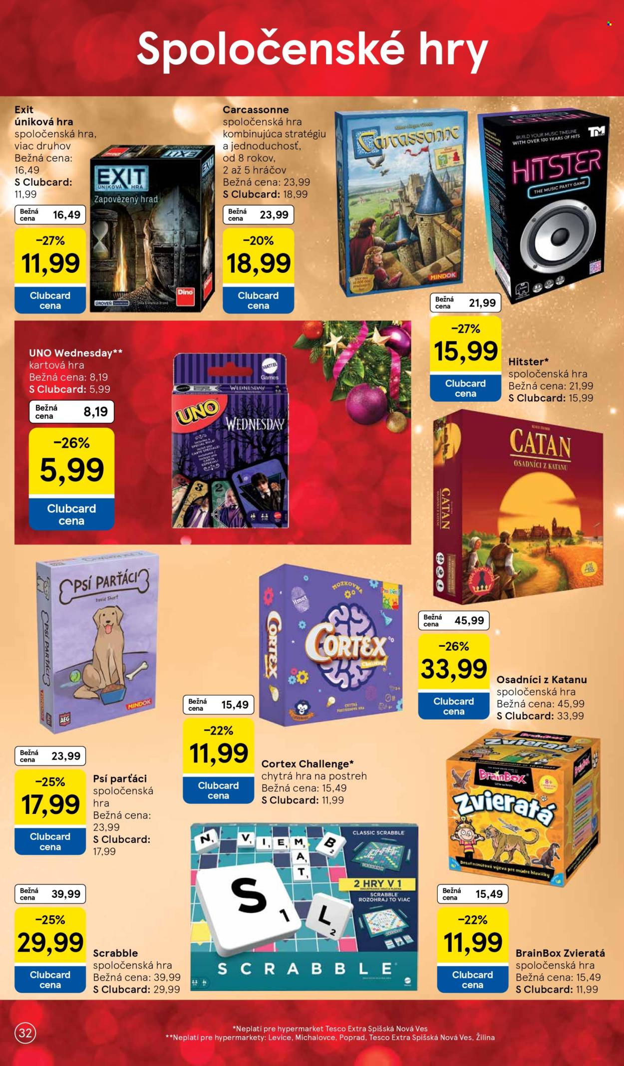 Leták TESCO hypermarket - 27.10.2025 - 17.11.2025. Strana 32