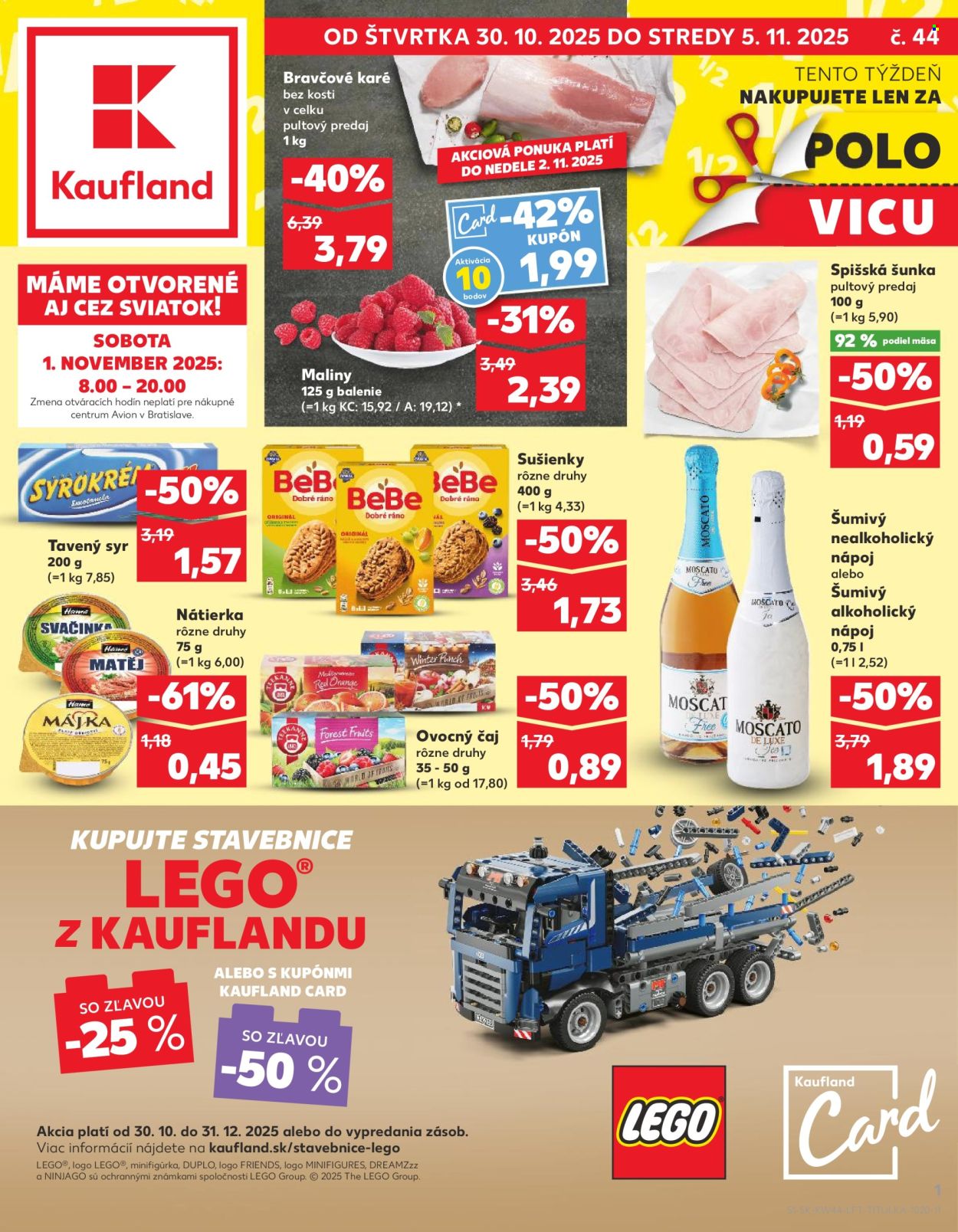 Leták Kaufland - 30.10.2025 - 5.11.2025. Strana 1