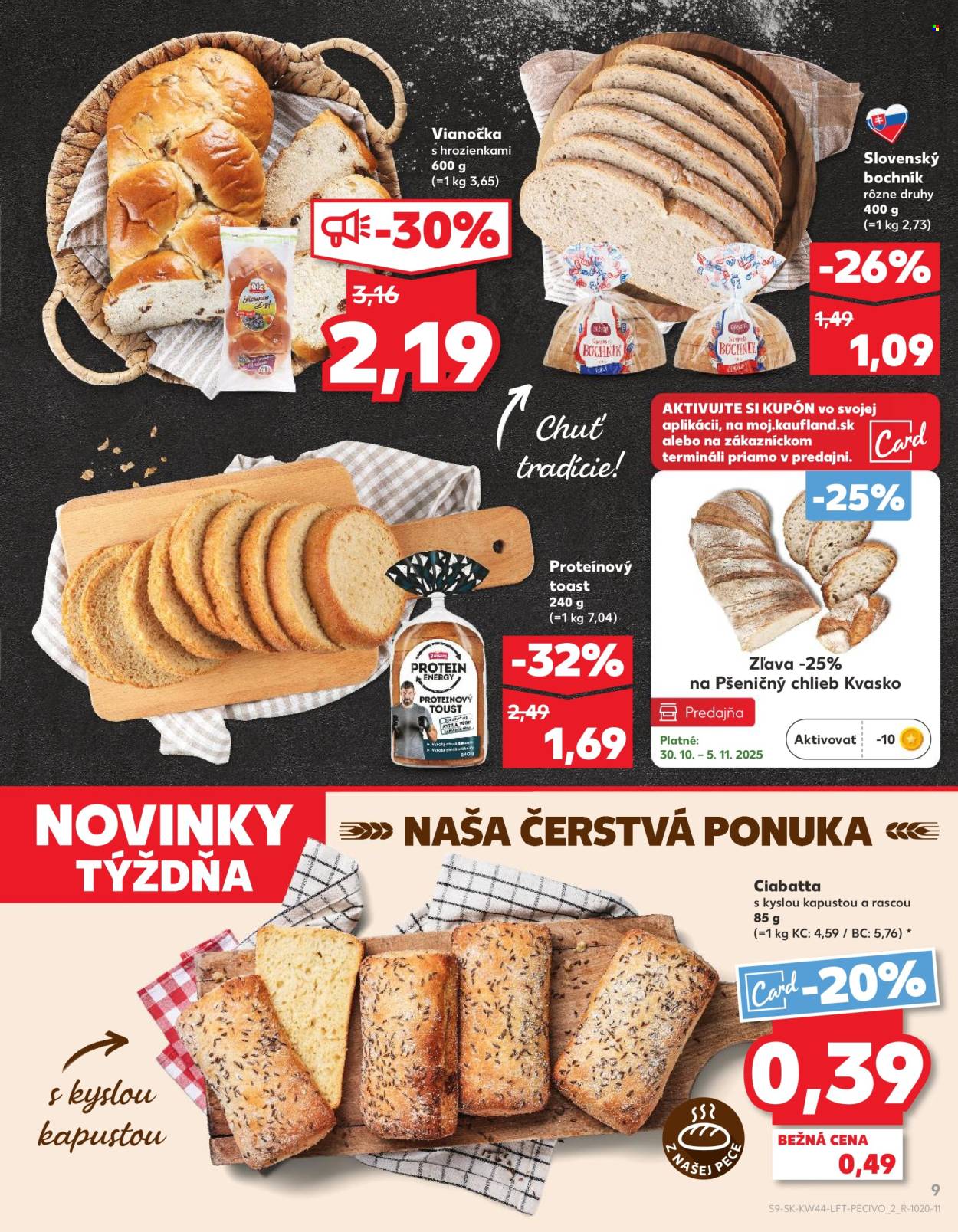 Leták Kaufland - 30.10.2025 - 5.11.2025. Strana 9
