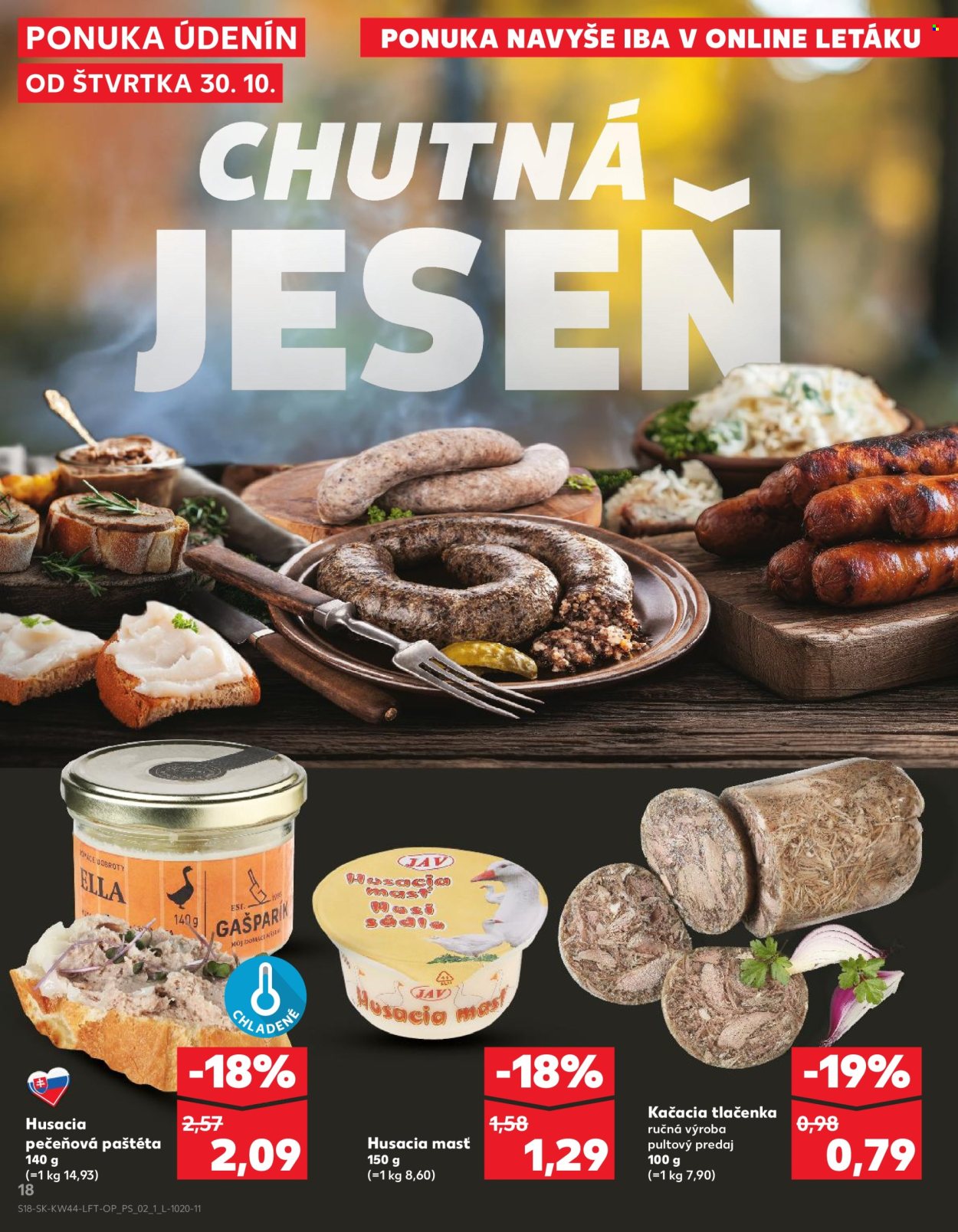 Leták Kaufland - 30.10.2025 - 5.11.2025. Strana 18