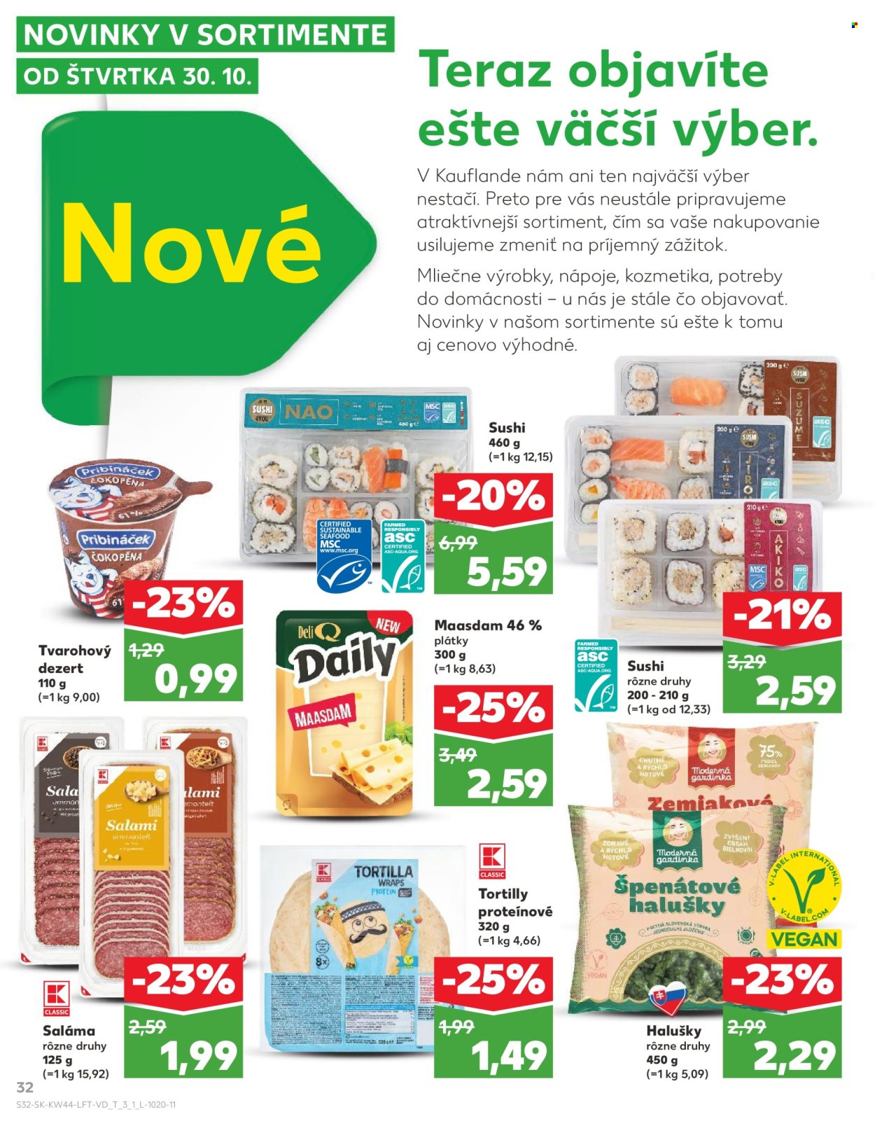 Leták Kaufland - 30.10.2025 - 5.11.2025. Strana 32