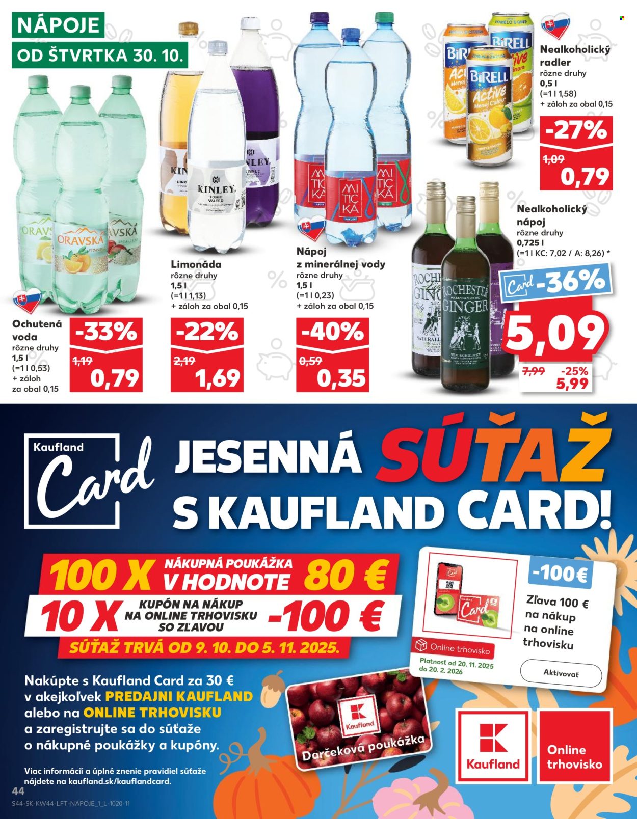 Leták Kaufland - 30.10.2025 - 5.11.2025. Strana 44