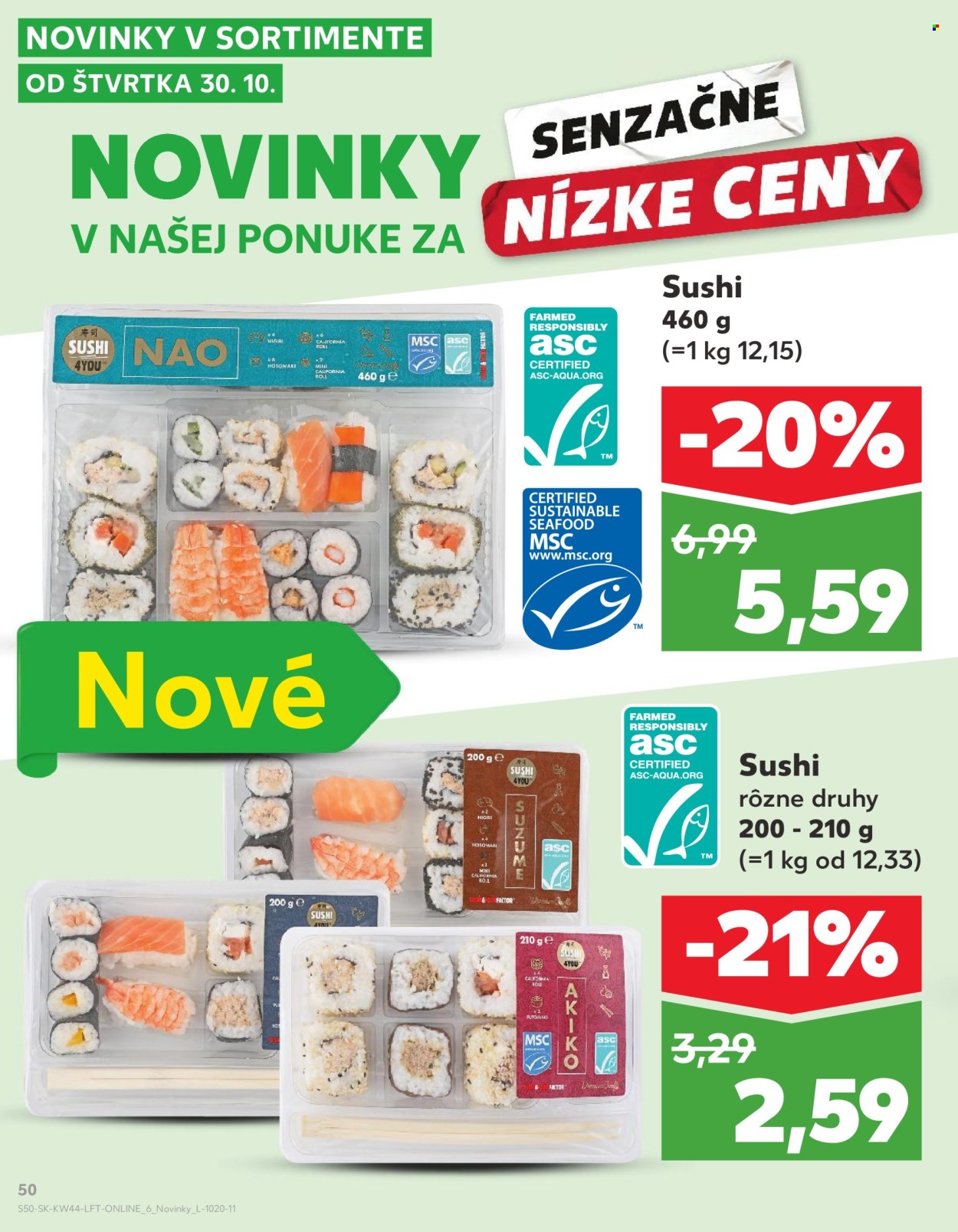 Leták Kaufland - 30.10.2025 - 5.11.2025. Strana 50