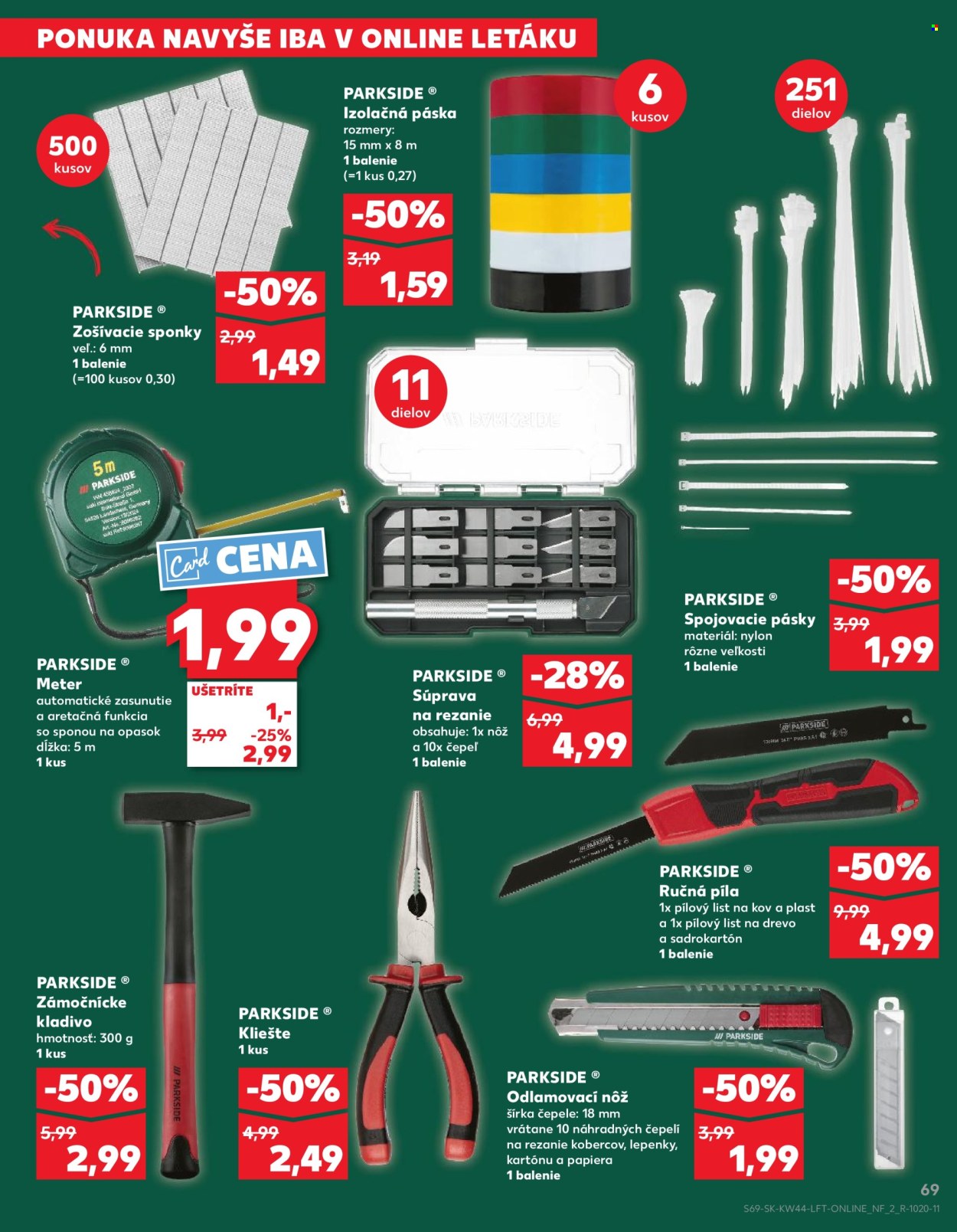 Leták Kaufland - 30.10.2025 - 5.11.2025. Strana 69