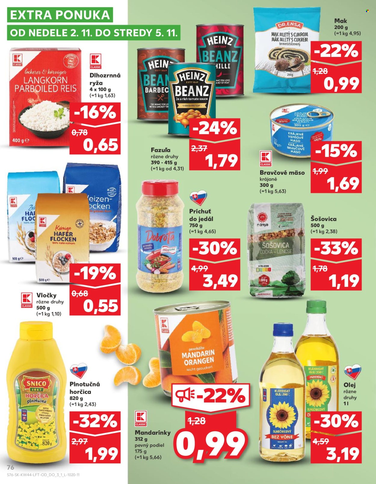 Leták Kaufland - 30.10.2025 - 5.11.2025. Strana 76