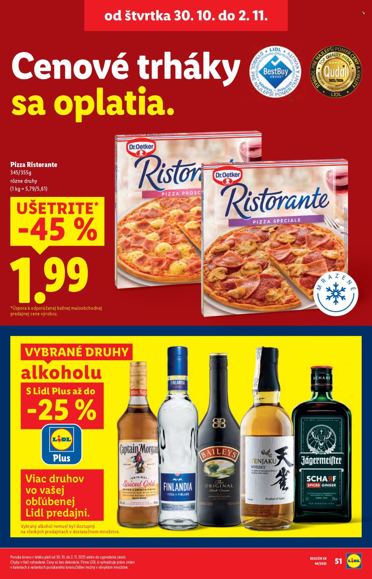 Leták Lidl - 30.10.2025 - 2.11.2025. Strana 2