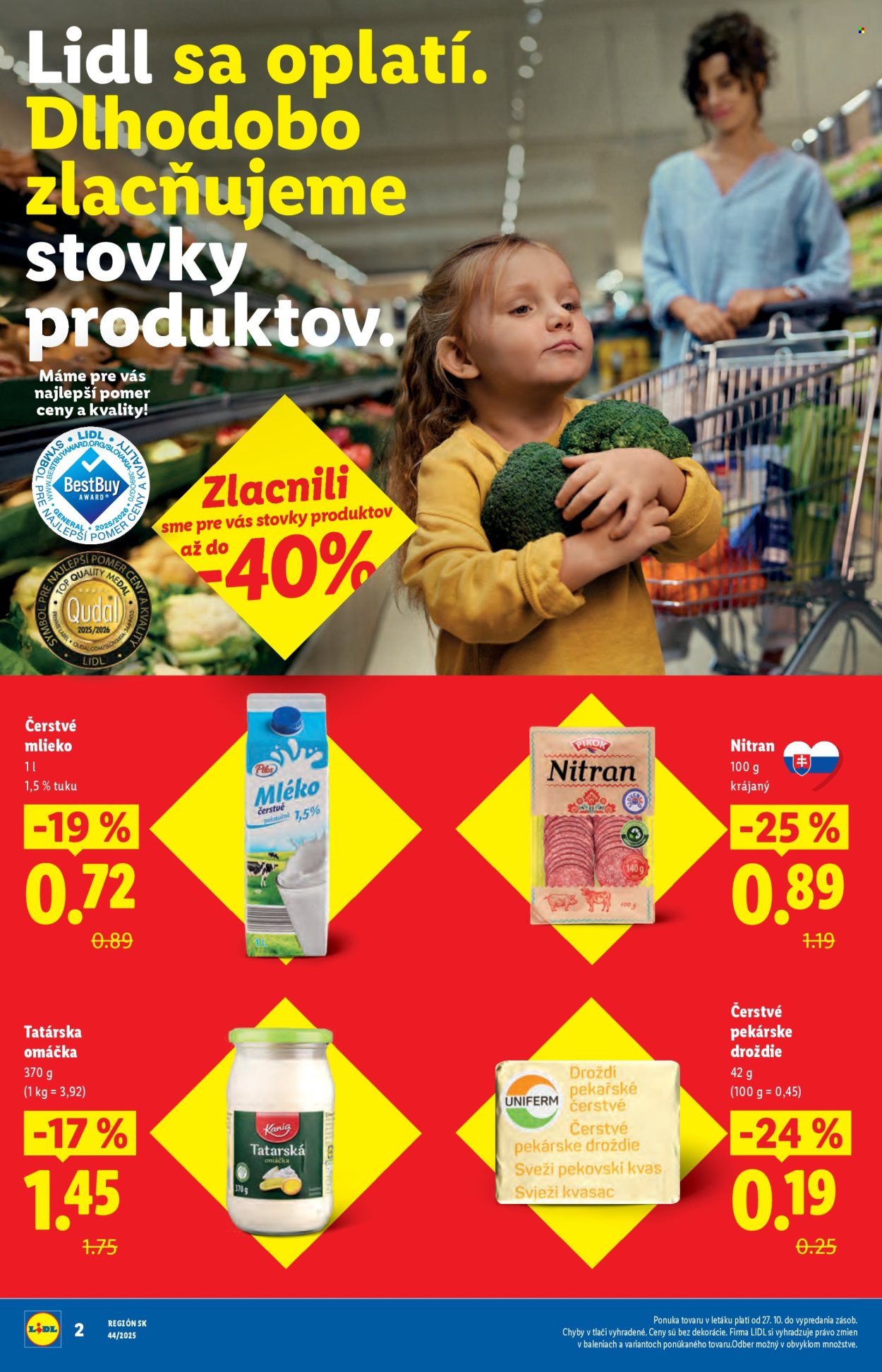 Leták Lidl - 30.10.2025 - 2.11.2025. Strana 4