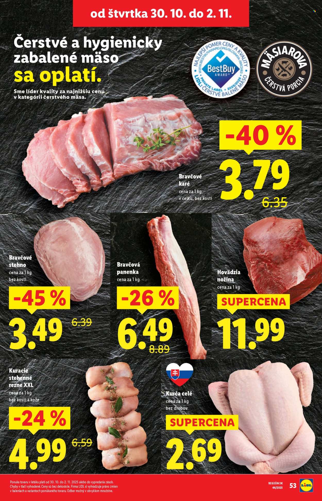 Leták Lidl - 30.10.2025 - 2.11.2025. Strana 15