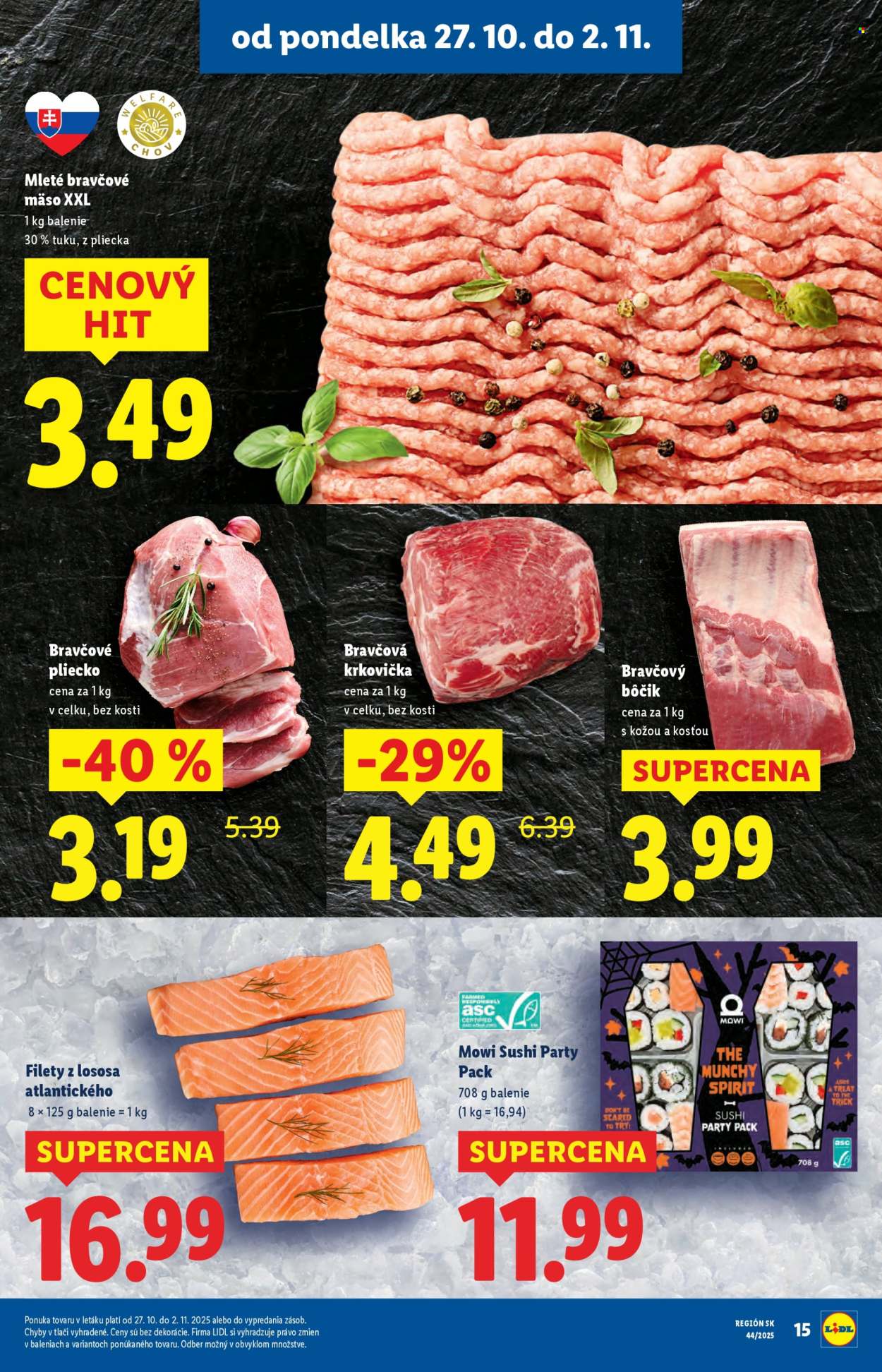 Leták Lidl - 30.10.2025 - 2.11.2025. Strana 55