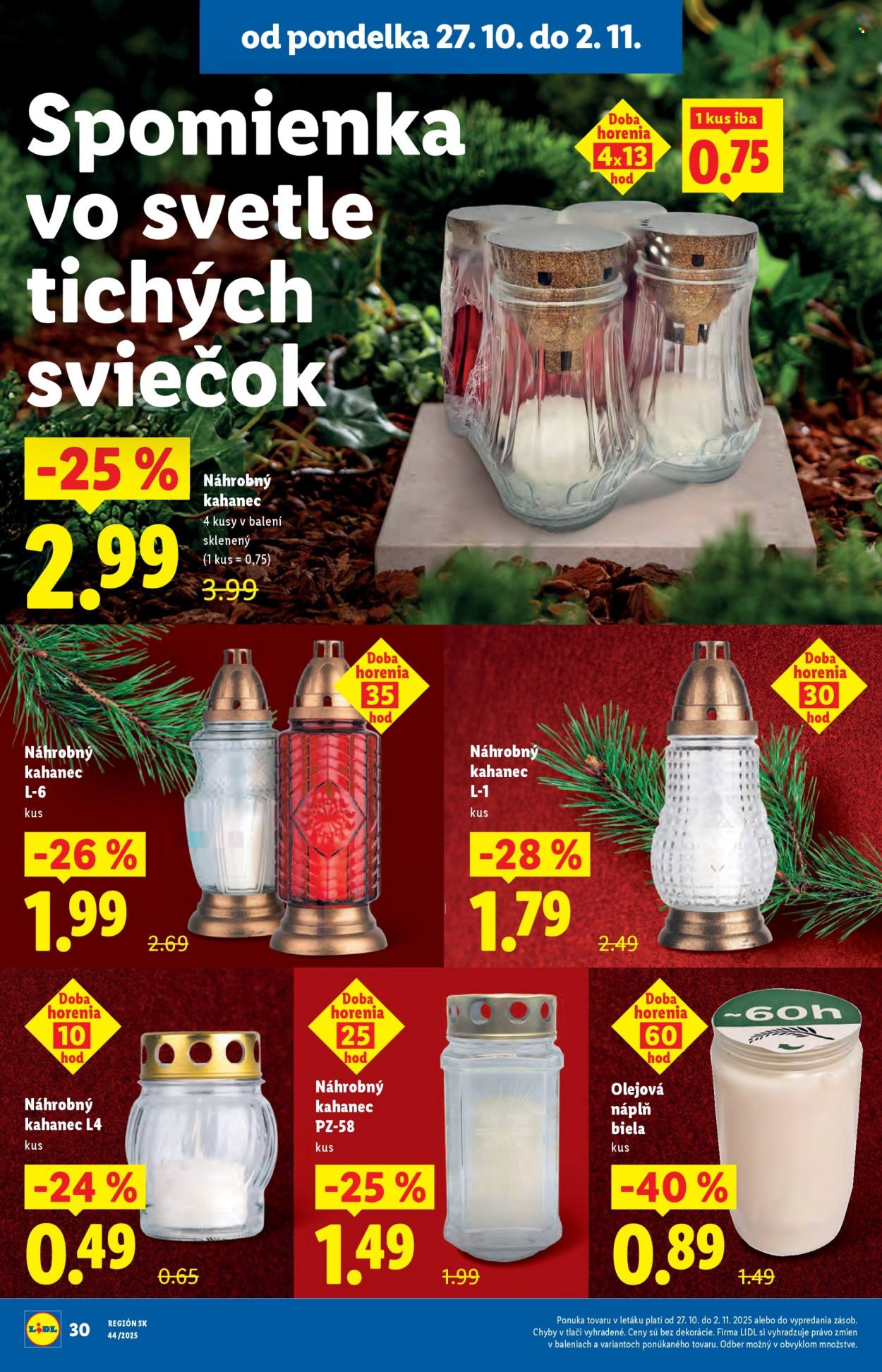 Leták Lidl - 30.10.2025 - 2.11.2025. Strana 76