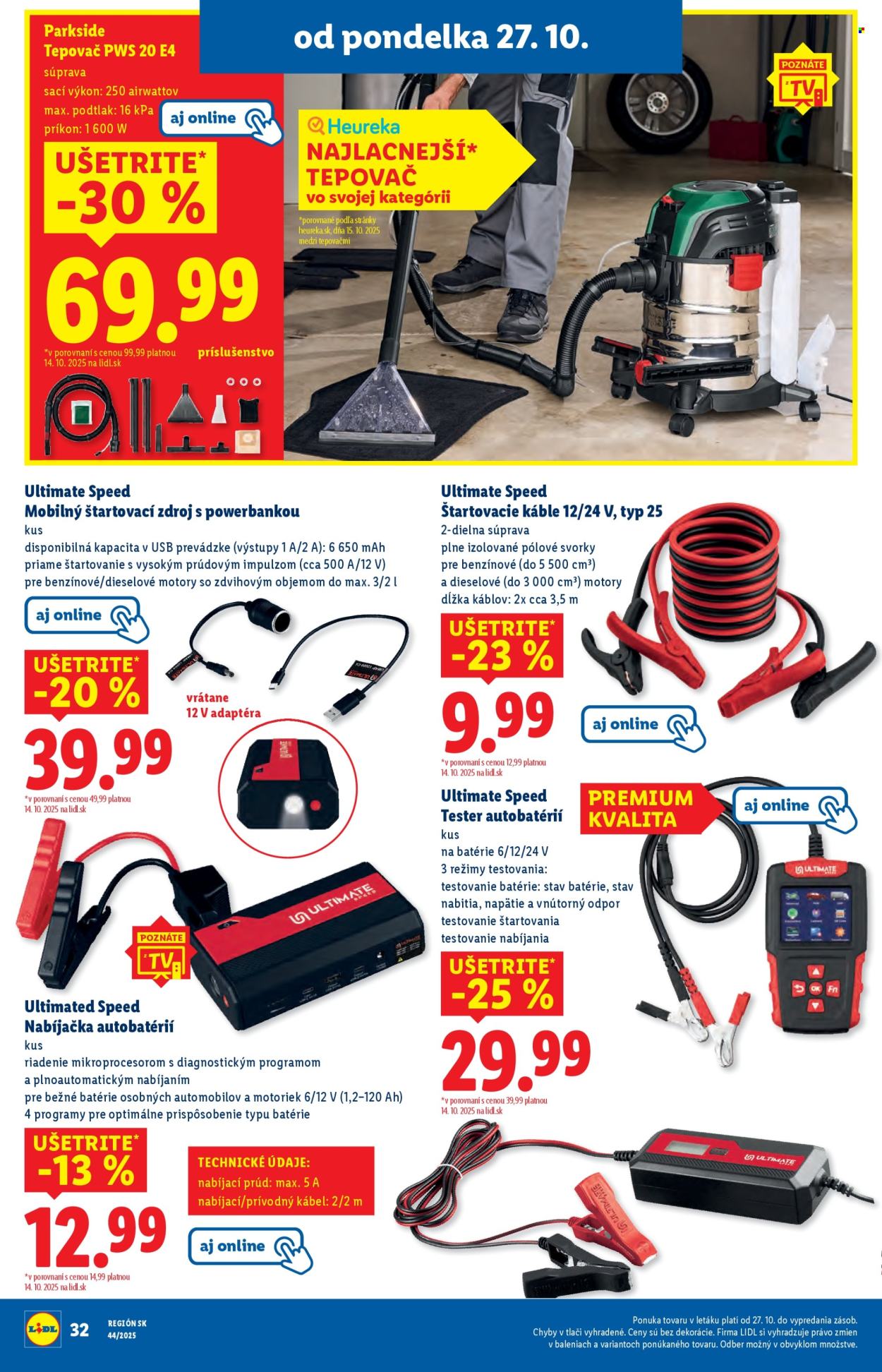 Leták Lidl - 30.10.2025 - 2.11.2025. Strana 80