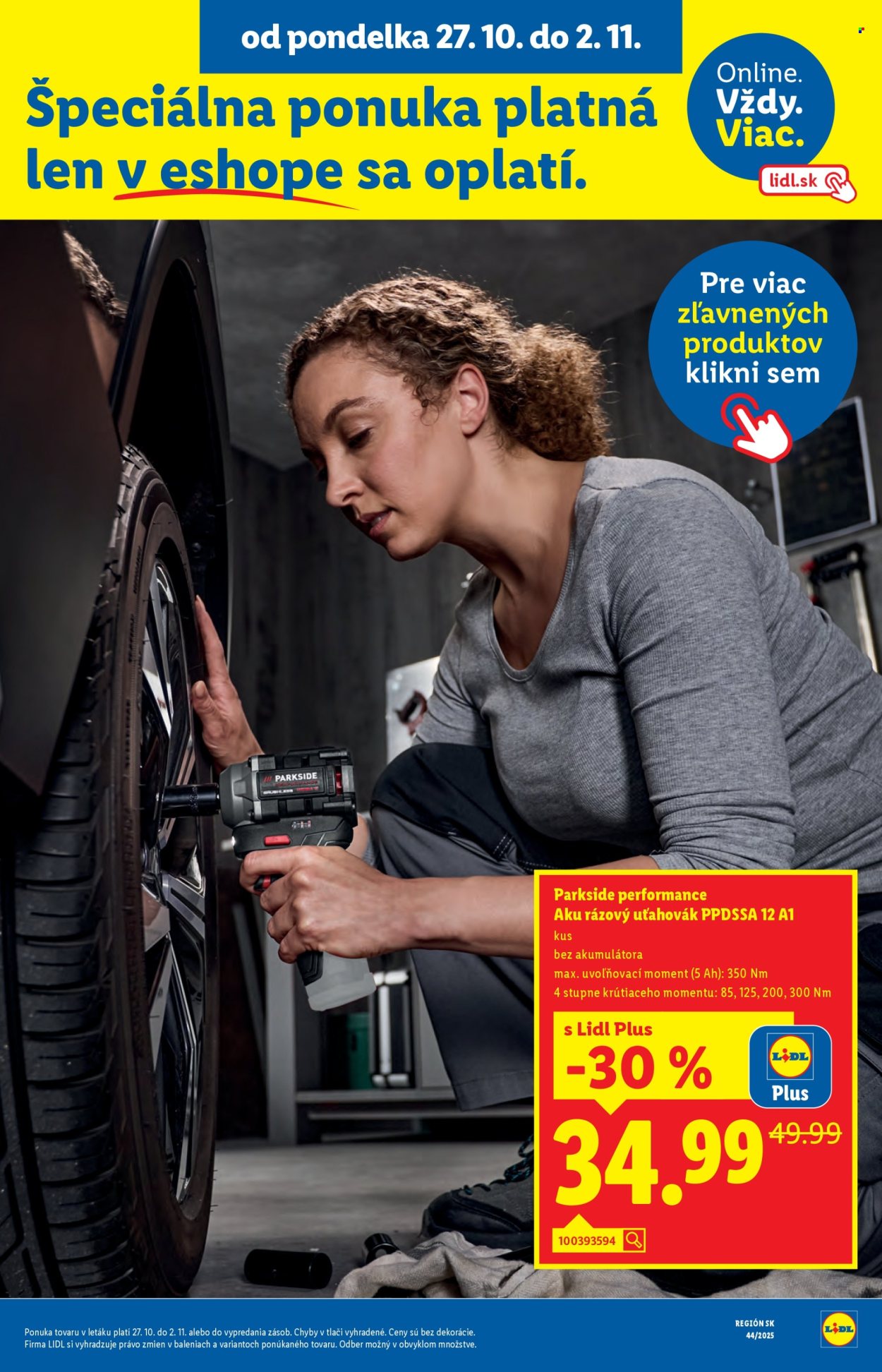 Leták Lidl - 30.10.2025 - 2.11.2025. Strana 90