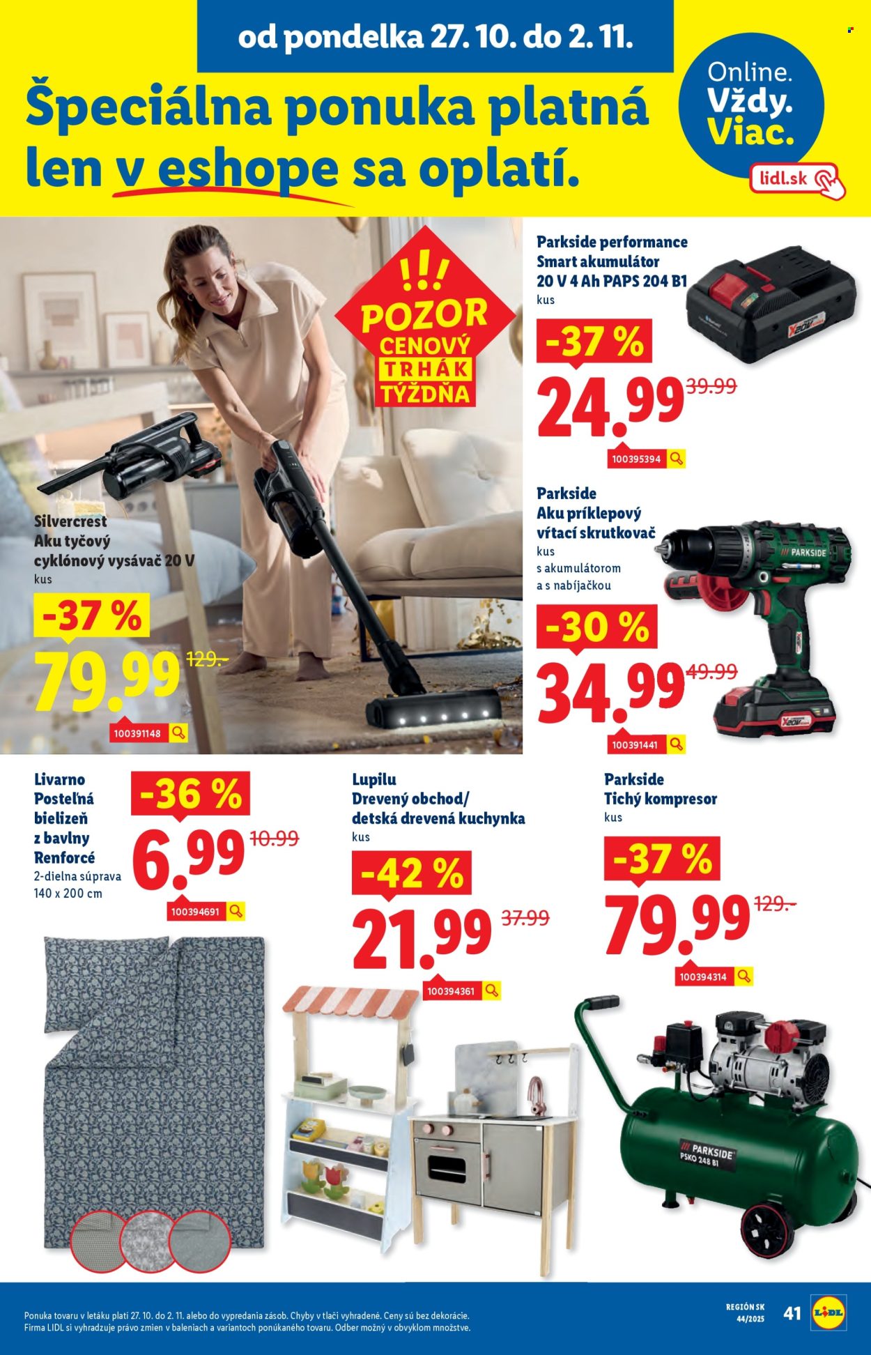 Leták Lidl - 30.10.2025 - 2.11.2025. Strana 92