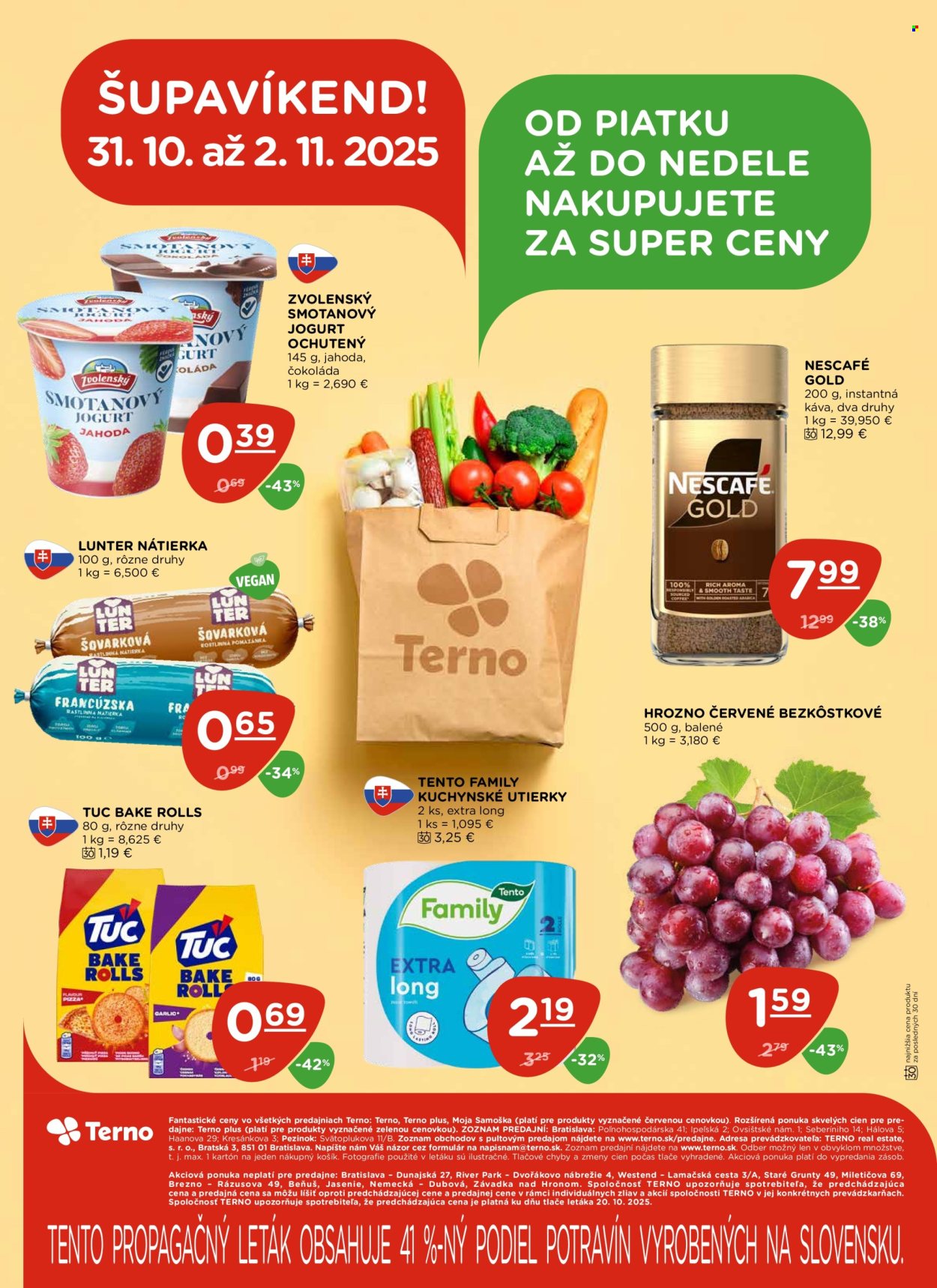 Leták Terno - 30.10.2025 - 5.11.2025. Strana 20