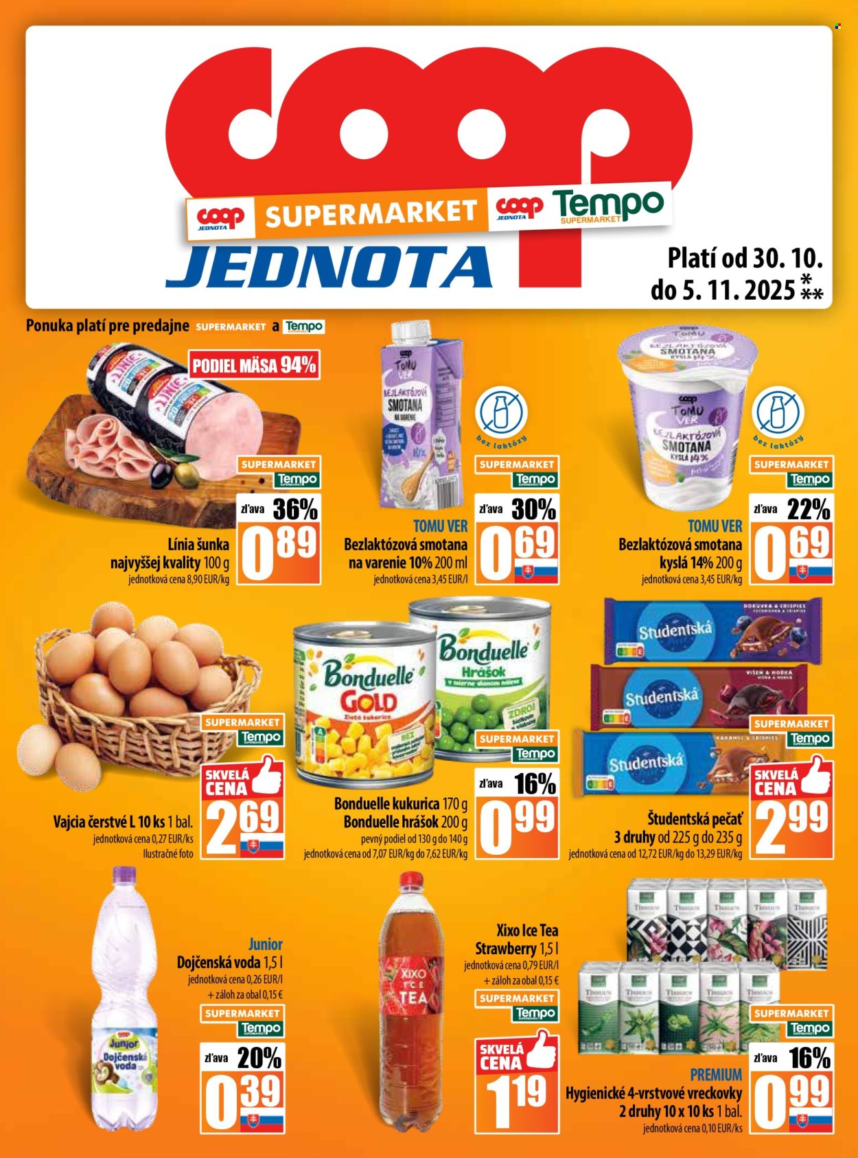 Leták COOP Jednota - 30.10.2025 - 5.11.2025. Strana 13