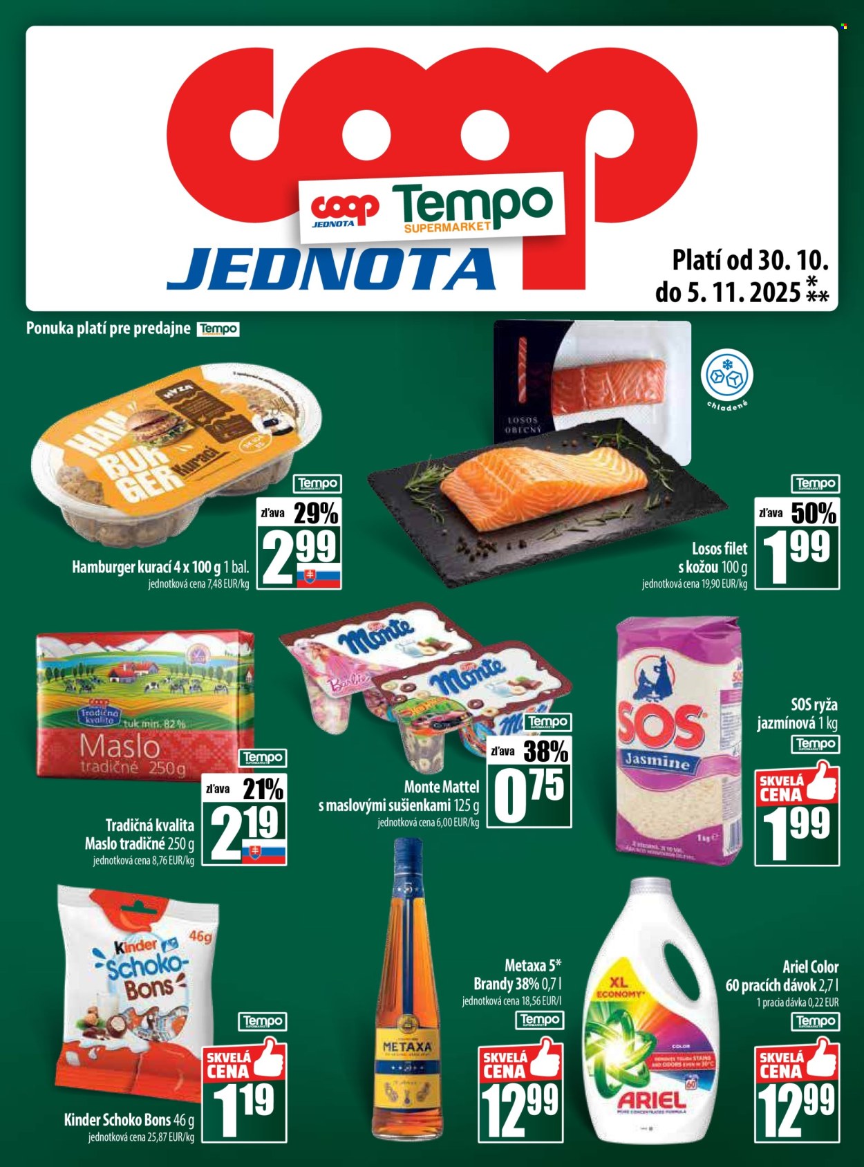 Leták COOP Jednota - 30.10.2025 - 5.11.2025. Strana 25