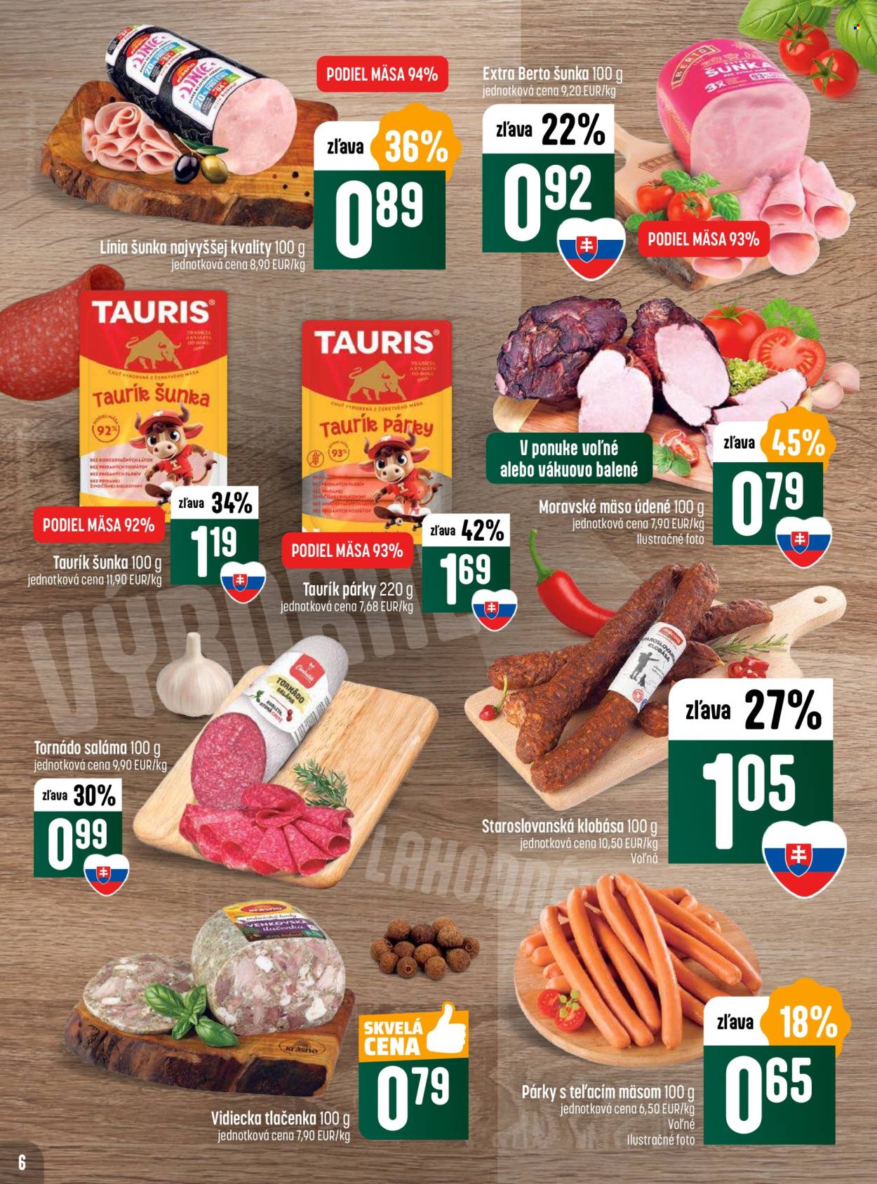 Leták COOP Jednota - 30.10.2025 - 5.11.2025. Strana 6