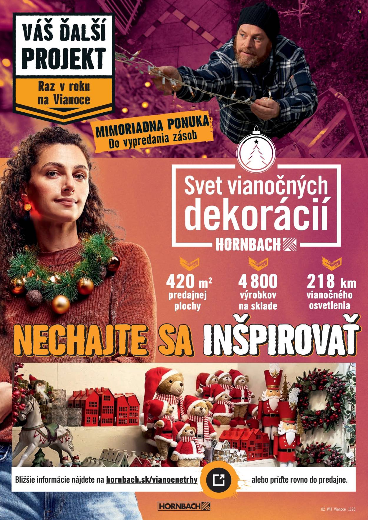 Leták Hornbach - 29.10.2025 - 12.11.2025. Strana 2