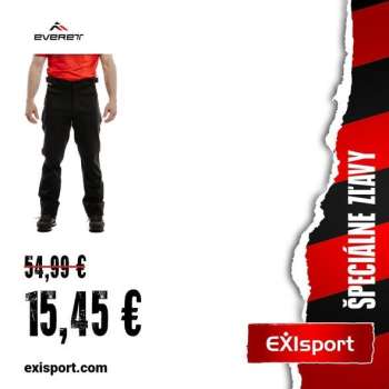 Leták Exisport.