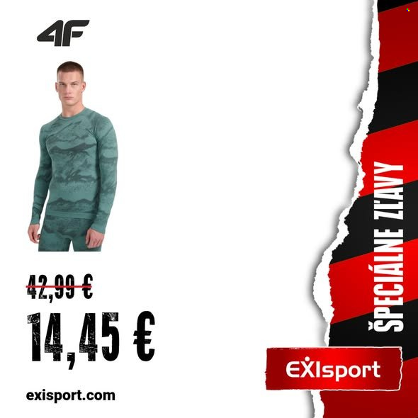 Leták Exisport. Strana 3