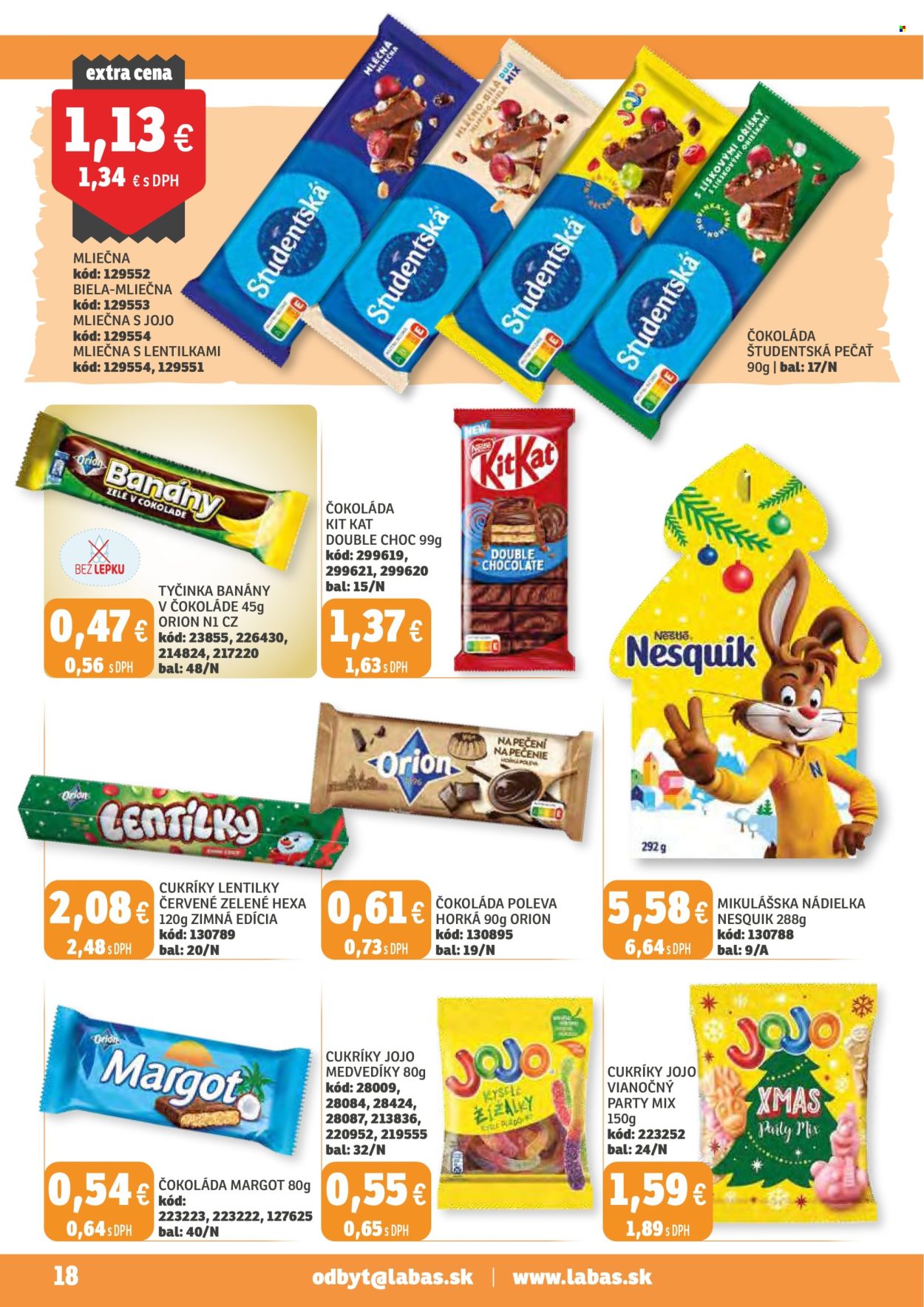 Leták Labaš - 31.10.2025 - 13.11.2025. Strana 18