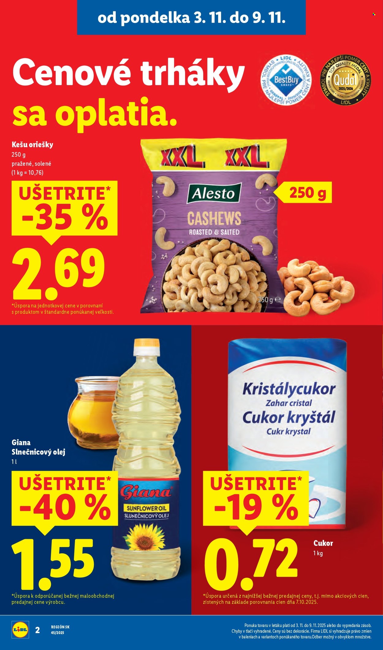 Leták Lidl - 3.11.2025 - 9.11.2025. Strana 6