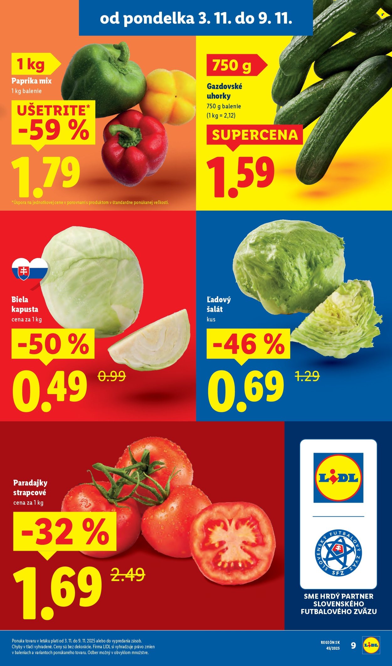Leták Lidl - 3.11.2025 - 9.11.2025. Strana 13