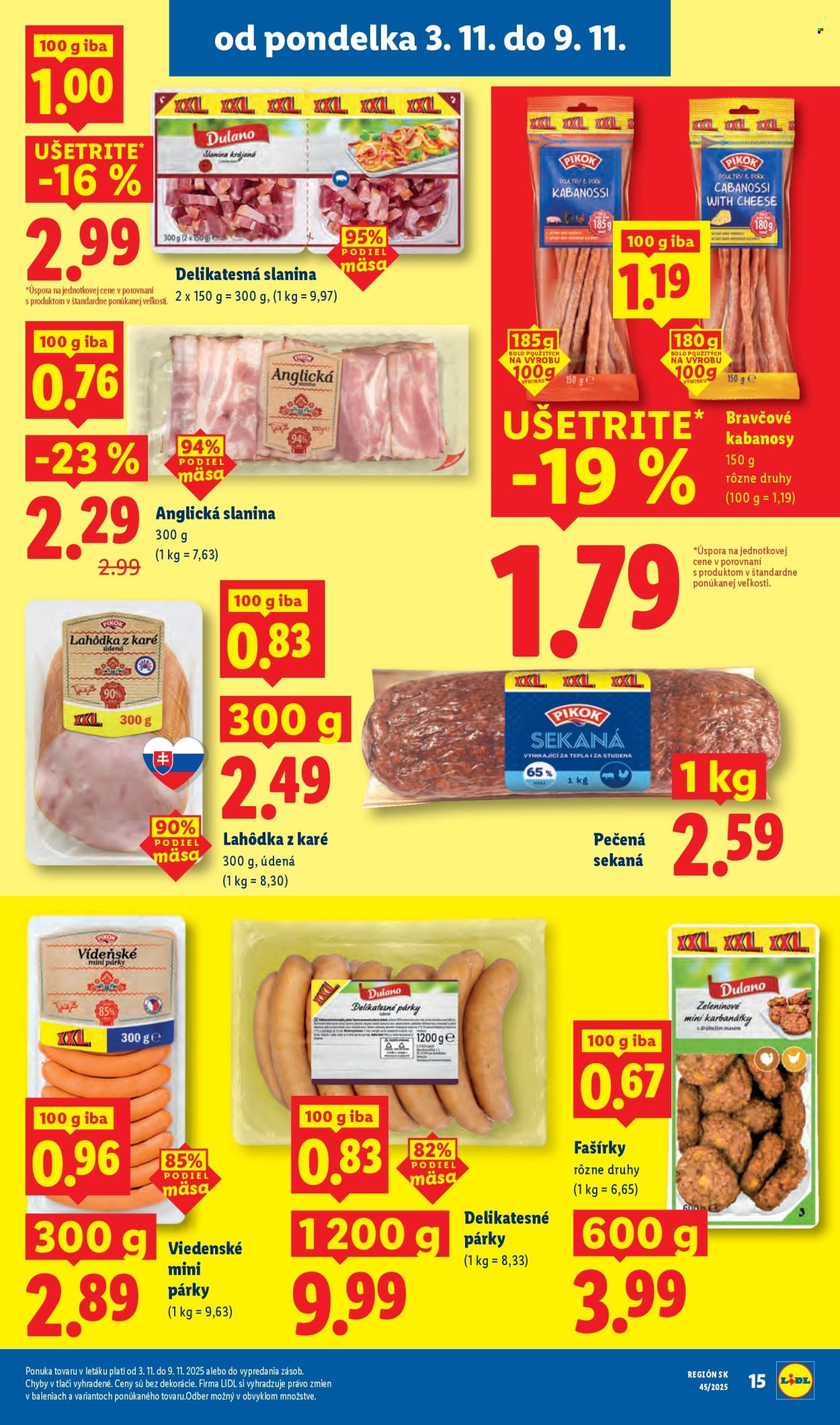 Leták Lidl - 3.11.2025 - 9.11.2025. Strana 19