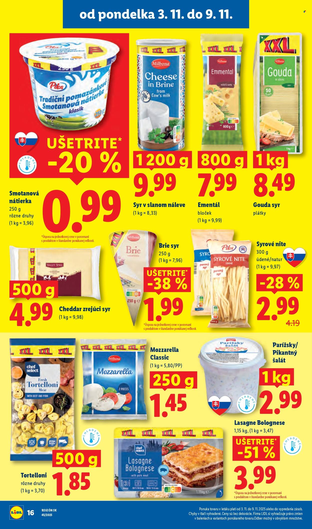 Leták Lidl - 3.11.2025 - 9.11.2025. Strana 20