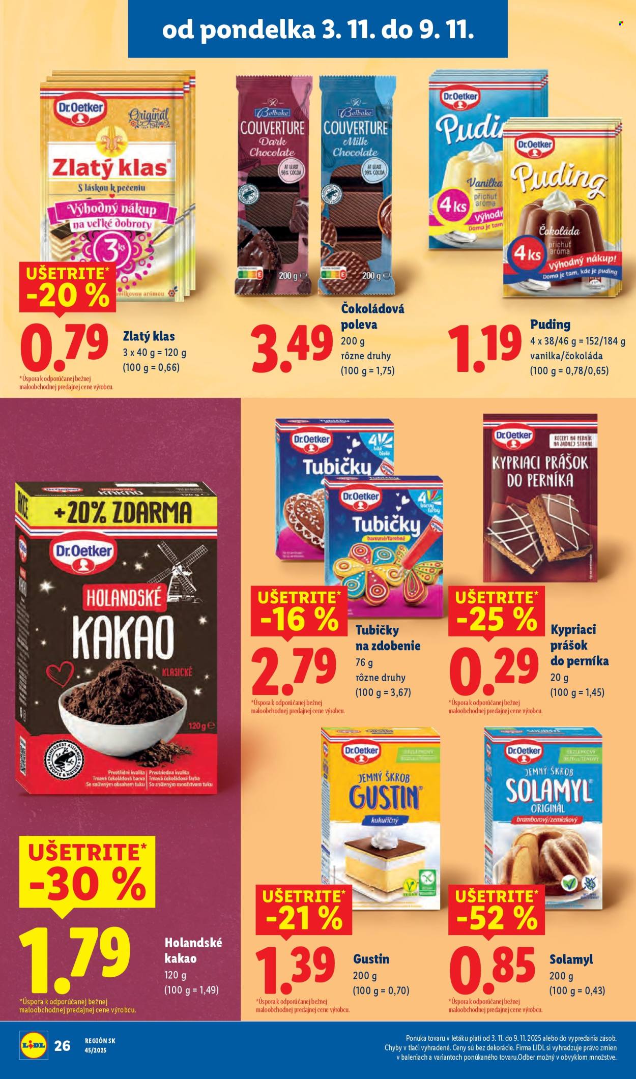 Leták Lidl - 3.11.2025 - 9.11.2025. Strana 34