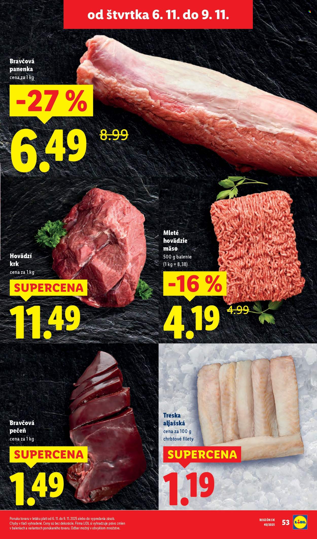 Leták Lidl - 3.11.2025 - 9.11.2025. Strana 65