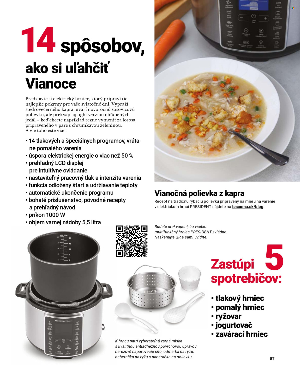 Leták Tescoma. Strana 57
