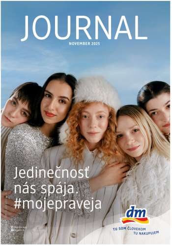 Leták dm drogerie - 1.11.2025 - 30.11.2025.
