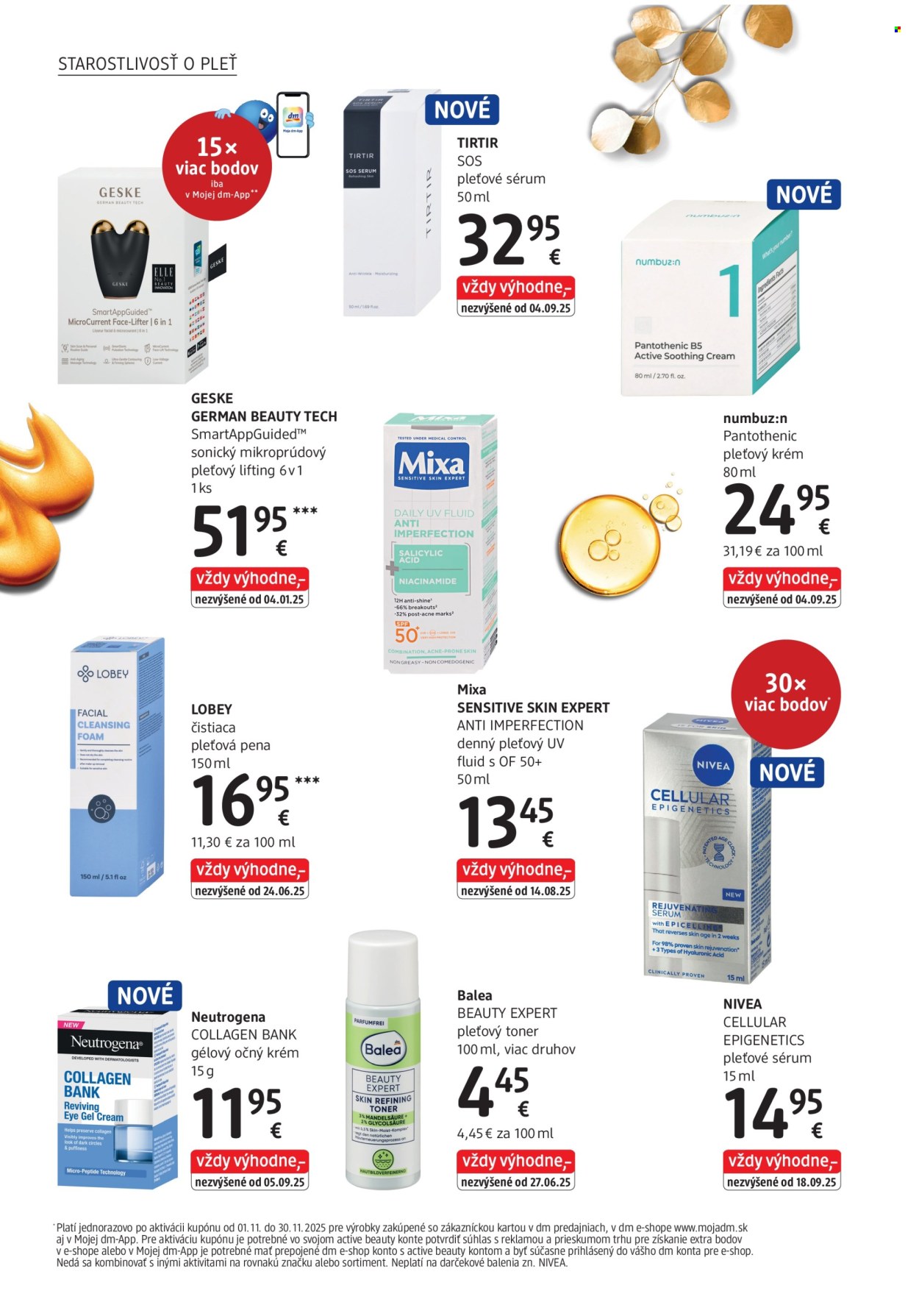 Leták dm drogerie - 1.11.2025 - 30.11.2025. Strana 6