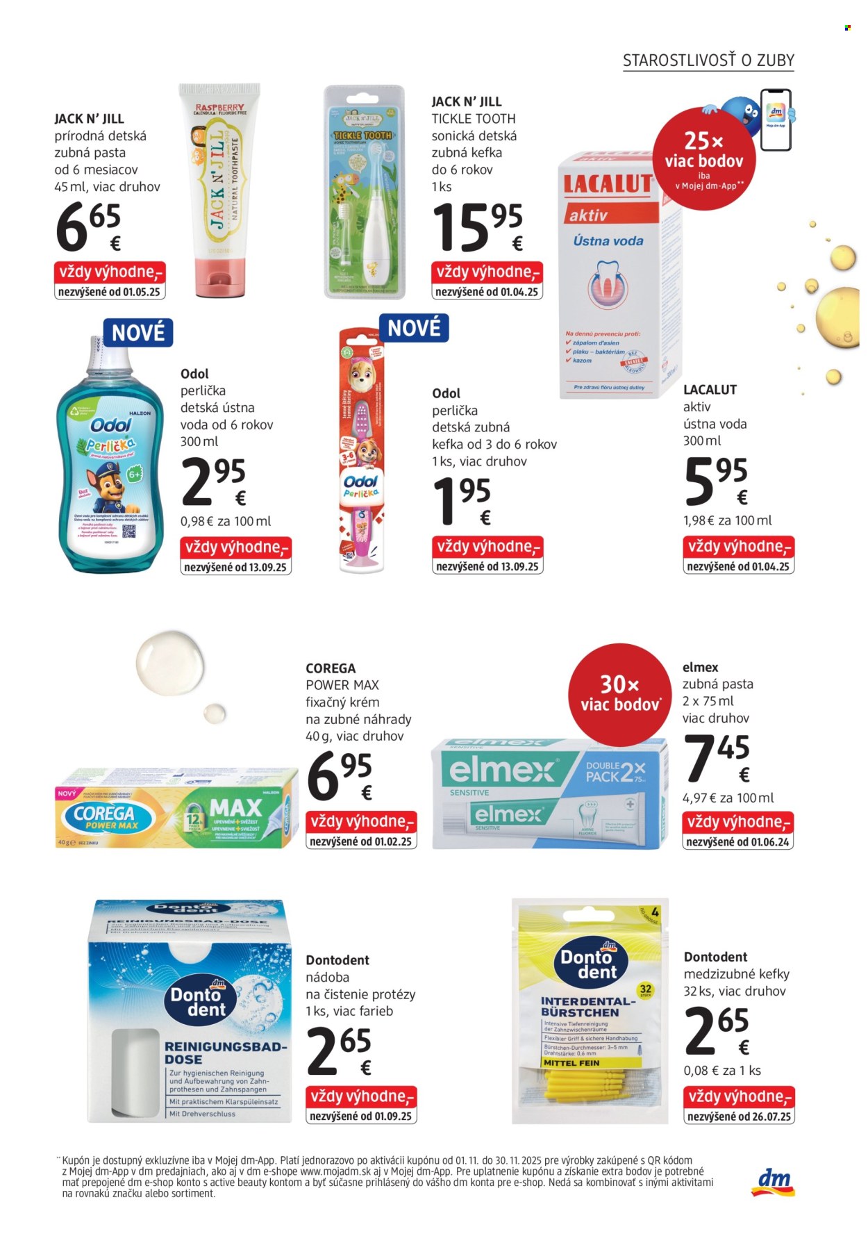 Leták dm drogerie - 1.11.2025 - 30.11.2025. Strana 21
